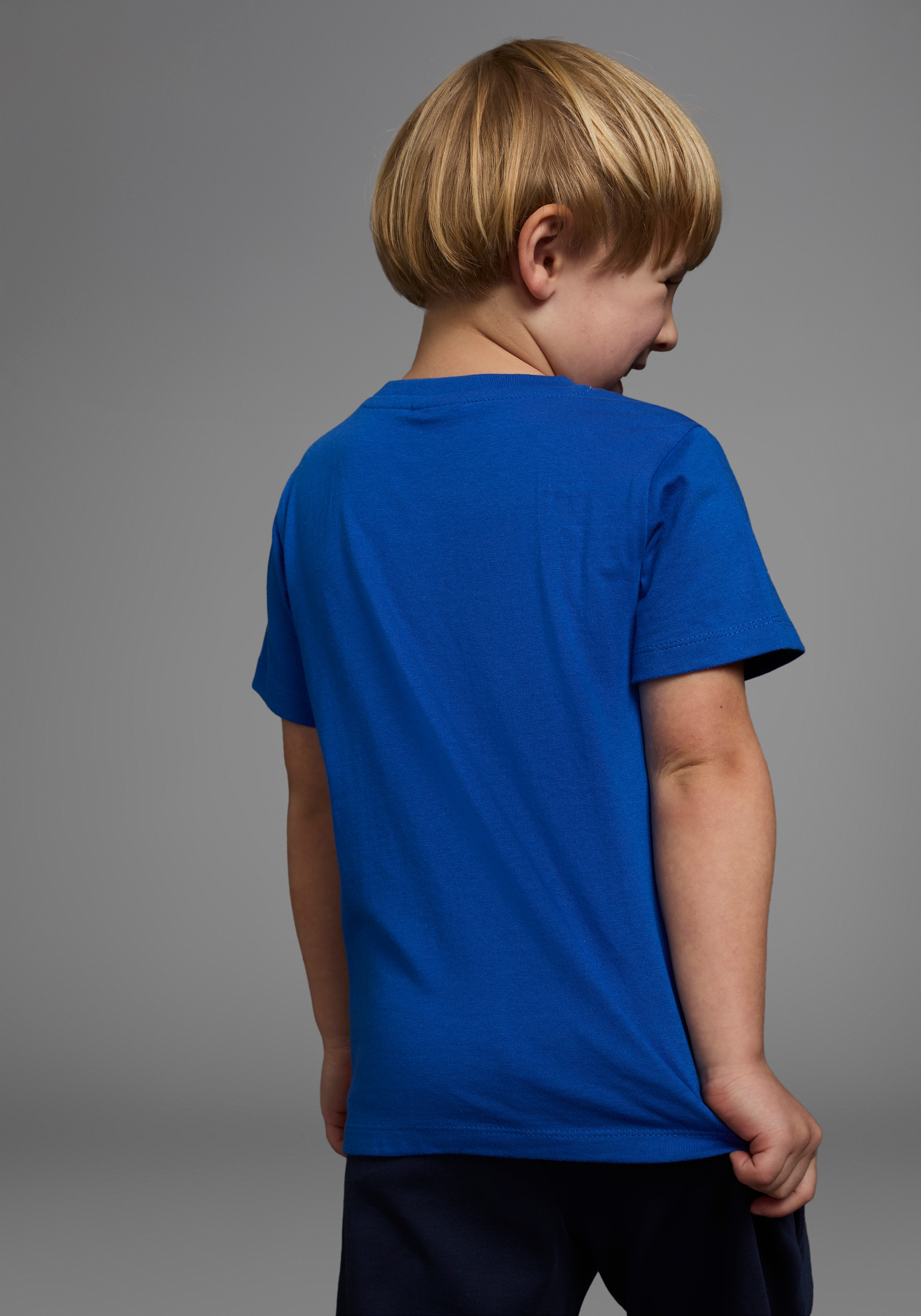 KIDSWORLD T-Shirt »Fußball-Print: TOOOR«, Kurzarm, Basic-Passform, mit Statements/Sprüchen
