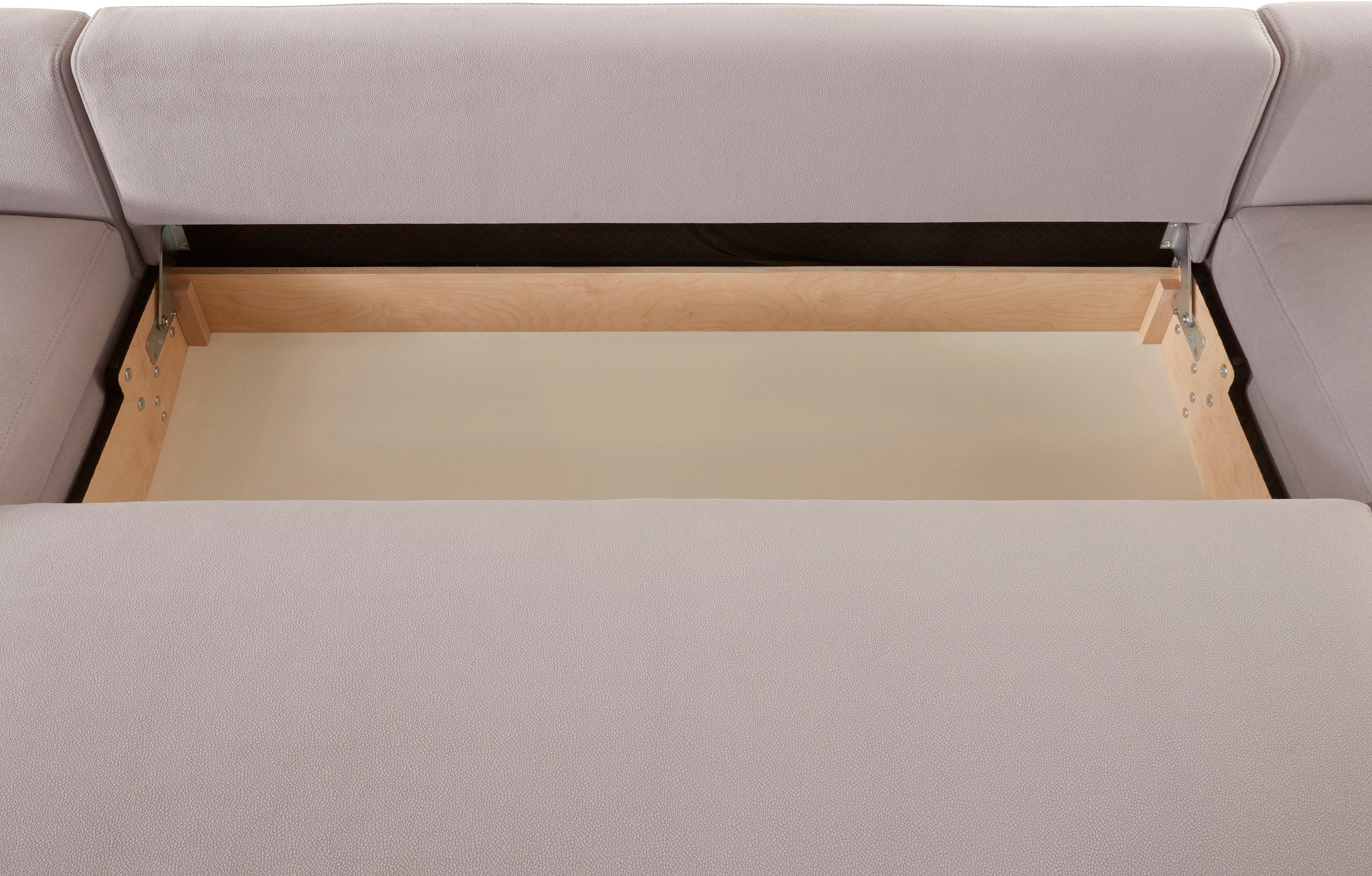 OTTO products Wohnlandschaft »Finnja, viel Platz, wahlweise Bettfunktion und Bettkasten, U-Form«