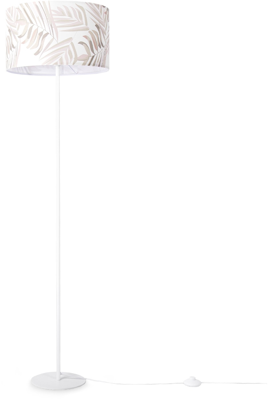 Paco Home Stehlampe »Kuba 126«, Lampenschirm Deko Garantie 3 XXL Lampe mit Büro online kaufen Palme Kinderzimmer Jahren 1 | flammig-flammig, Leselampe Wohnzimmer