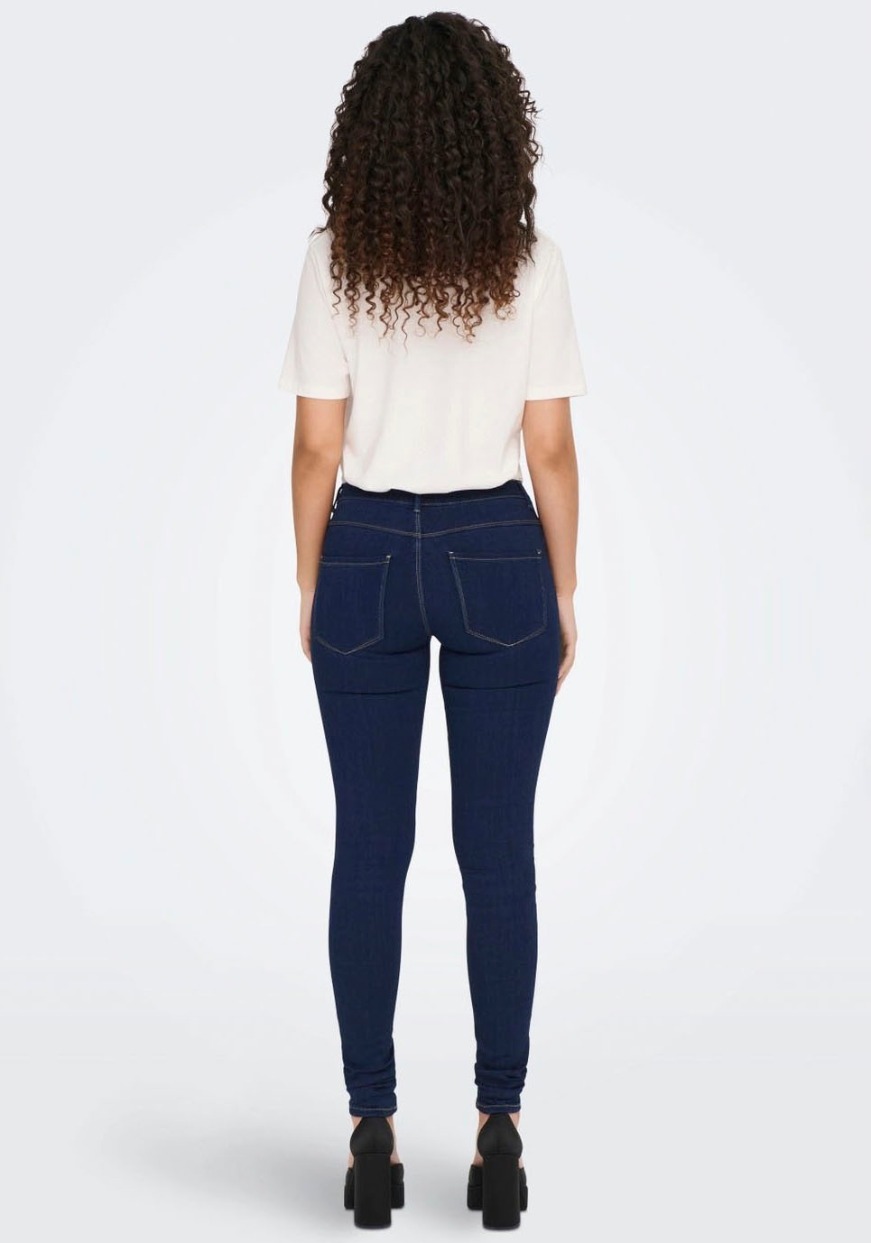 ONLY Skinny-fit-Jeans »ONLRAIN LIFE REG SKINNY DNM«