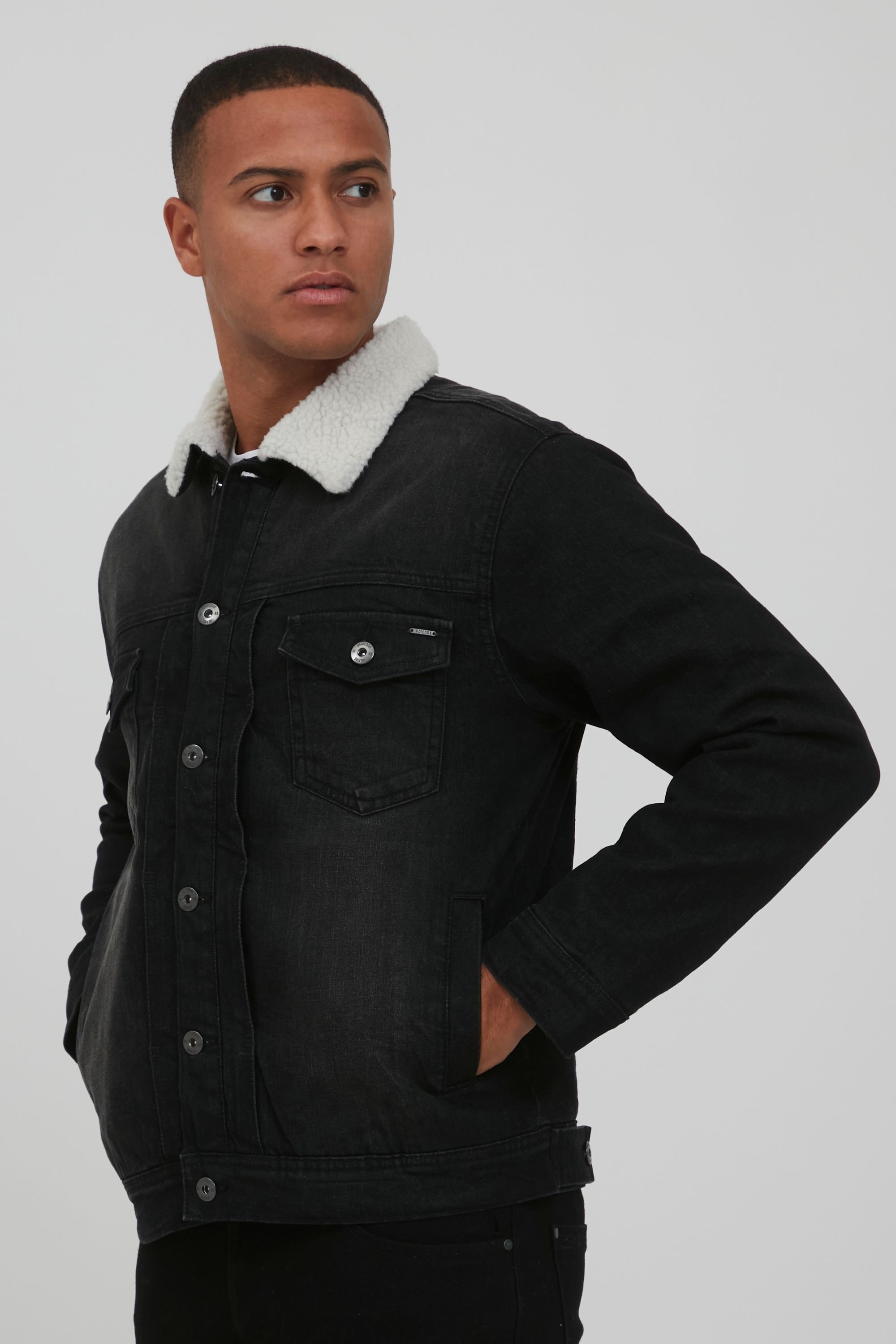 Indicode Jeansjacke »Jeansjacke IDBetlic«, ohne Kapuze