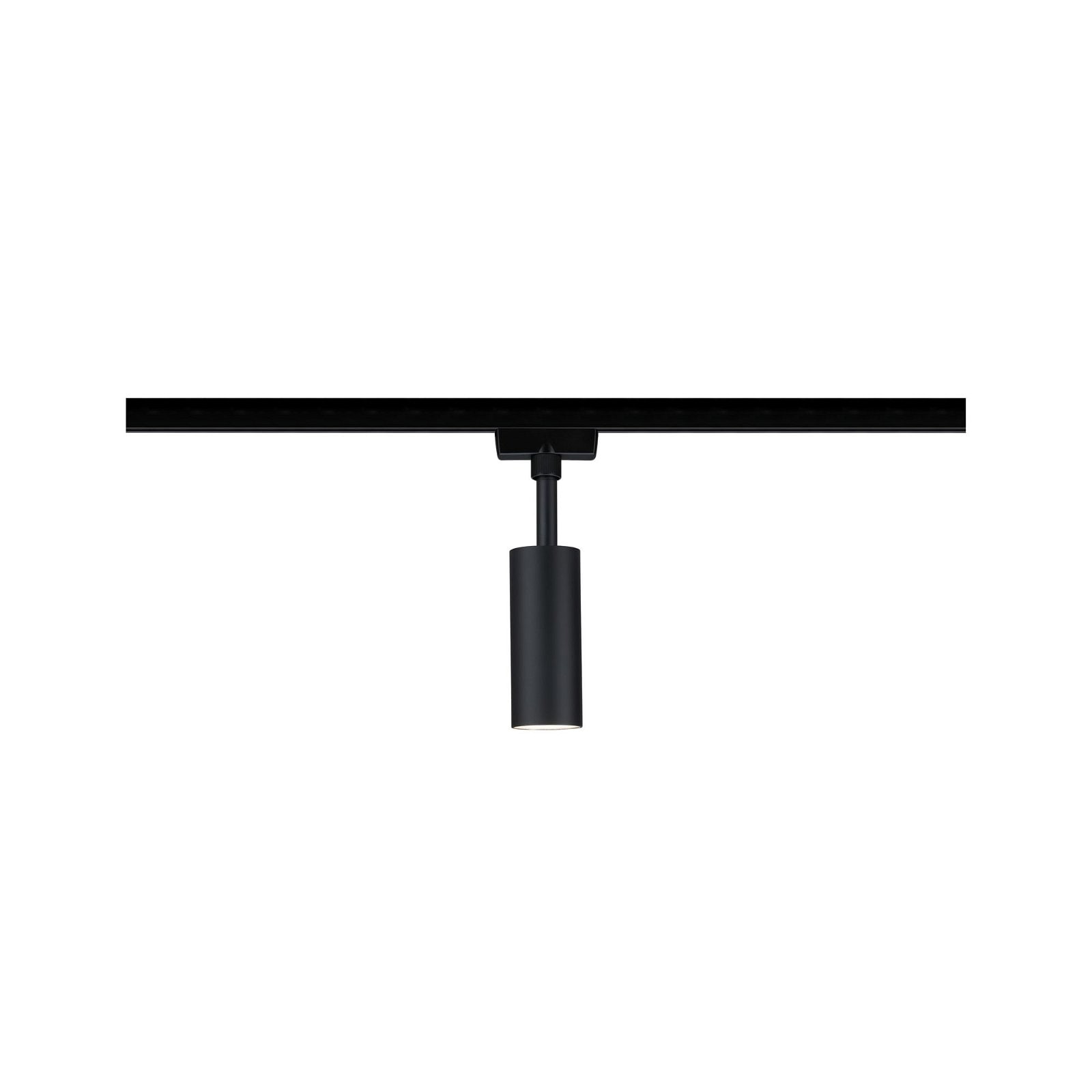 Paulmann Schienensystem-Leuchten »URail Schienenspot Tubo Einzelspot 166lm 4,5W 3000K 230V Schwarz matt« 1 Stk. tlg. Einzelspot, dimmbar