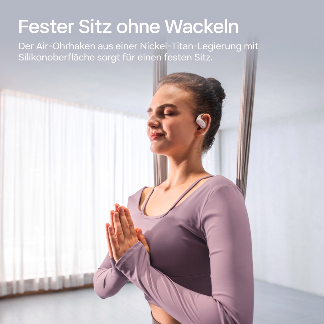 Shokz Open-Ear-Kopfhörer »OpenFit Air + Case«