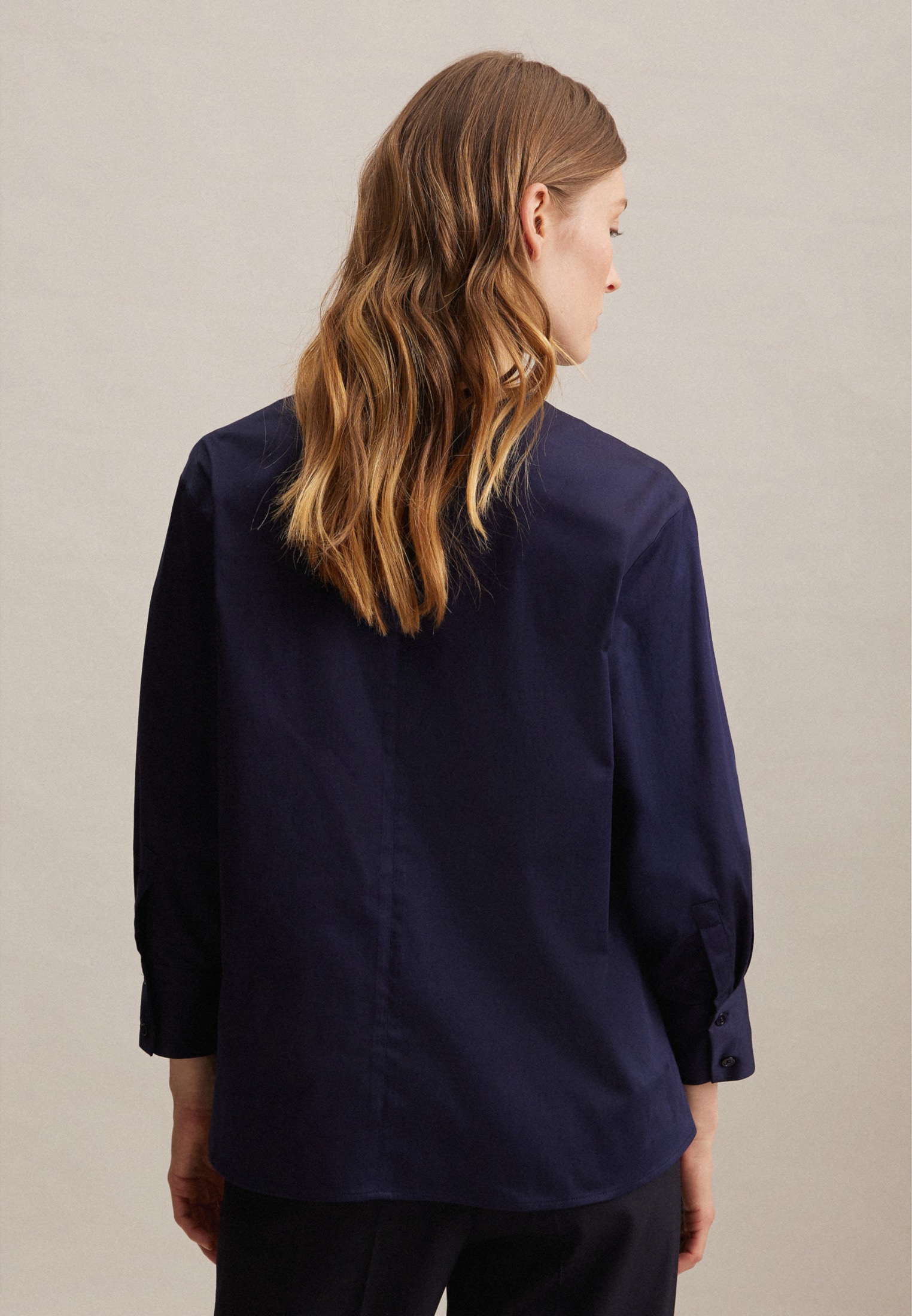seidensticker Klassische Bluse »Schwarze Rose«, Tunika Uni