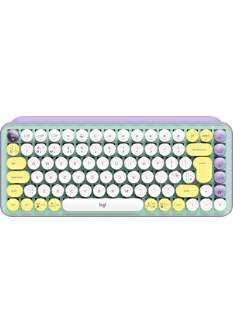 Logitech Tastatur »POP Keys«, (Multimedia-Tasten-Fn-Tasten-Easy-Switch) kaufen