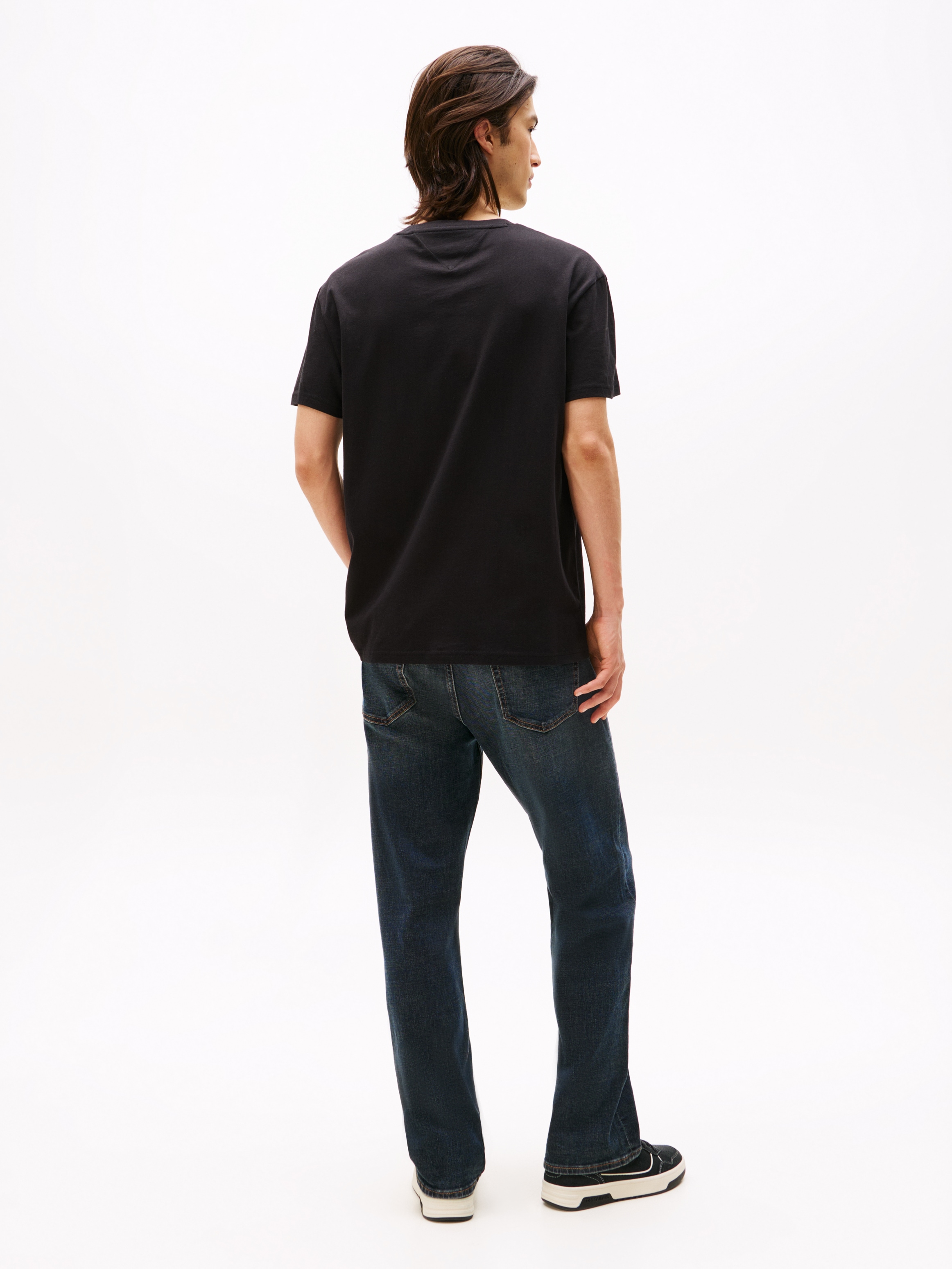 Tommy Jeans T-Shirt »aus Jersey mit Logo«