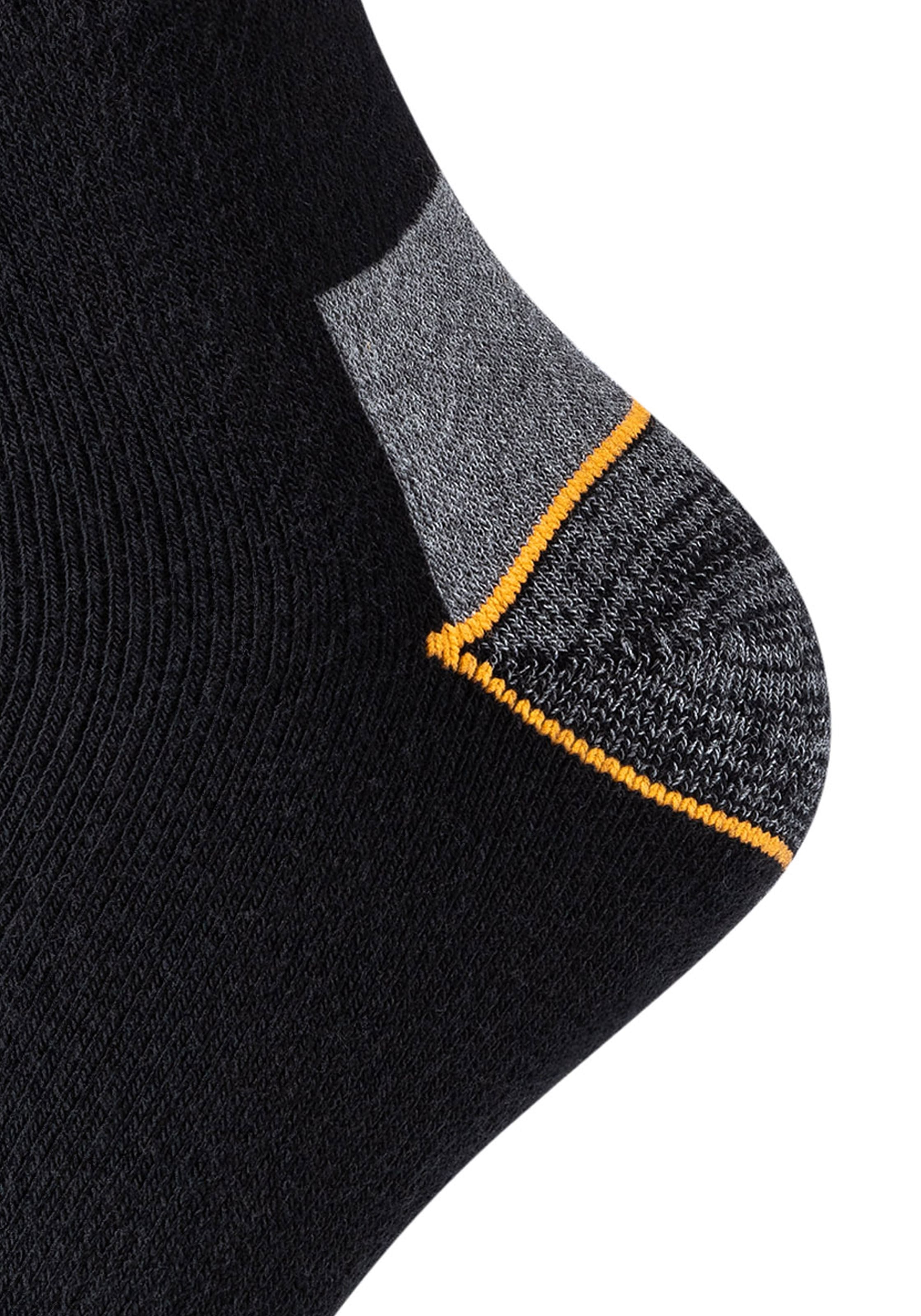 Camano Arbeitssocken »work« 9 Stk. tlg. verstärkte Belastungszonen, atmungsaktiv, gepolstert