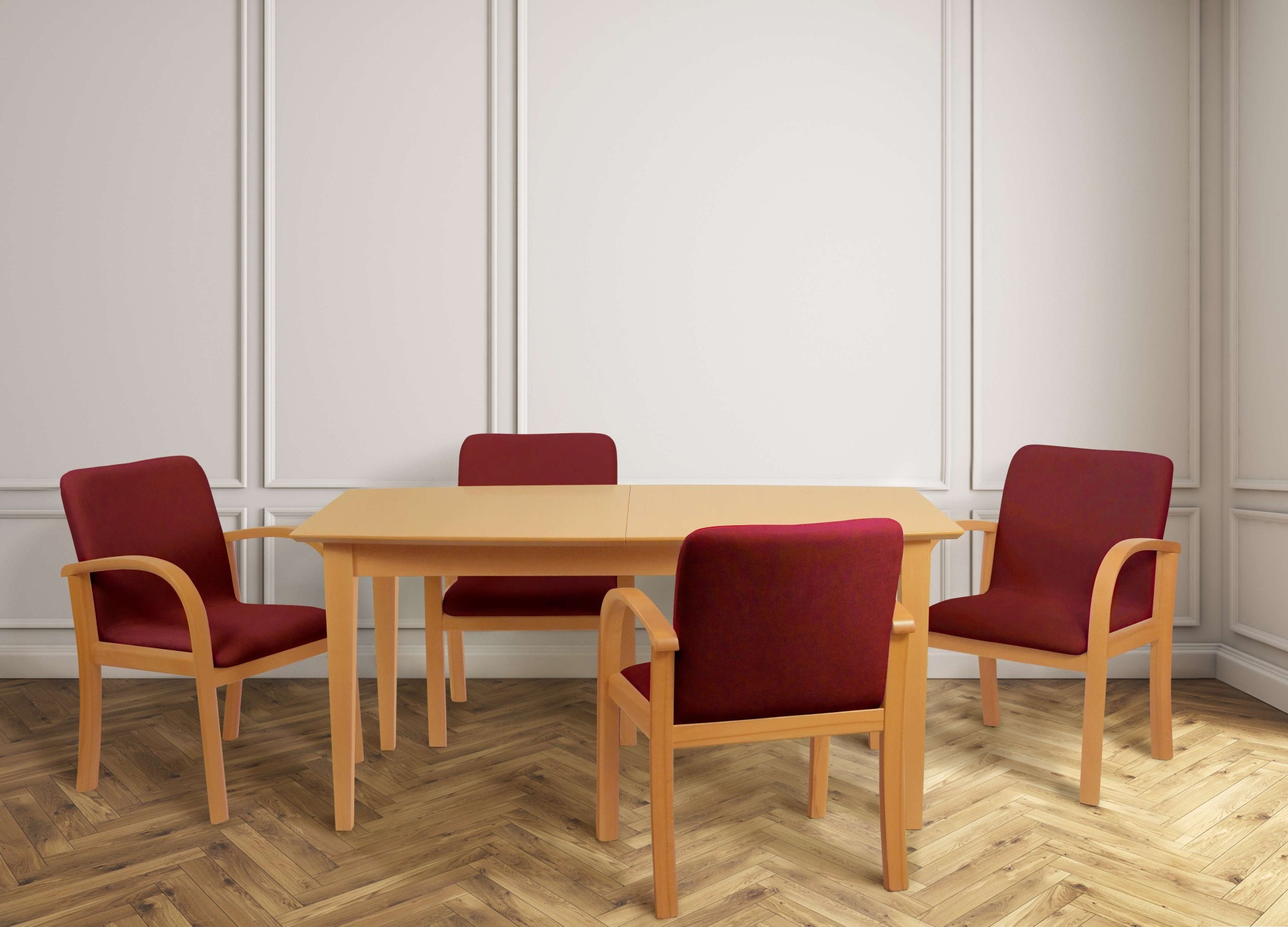 Home affaire Esszimmersessel »LINA707«, (1 St.), Extra-confort, Fleckenabweisendes Gewebe, Massivholz