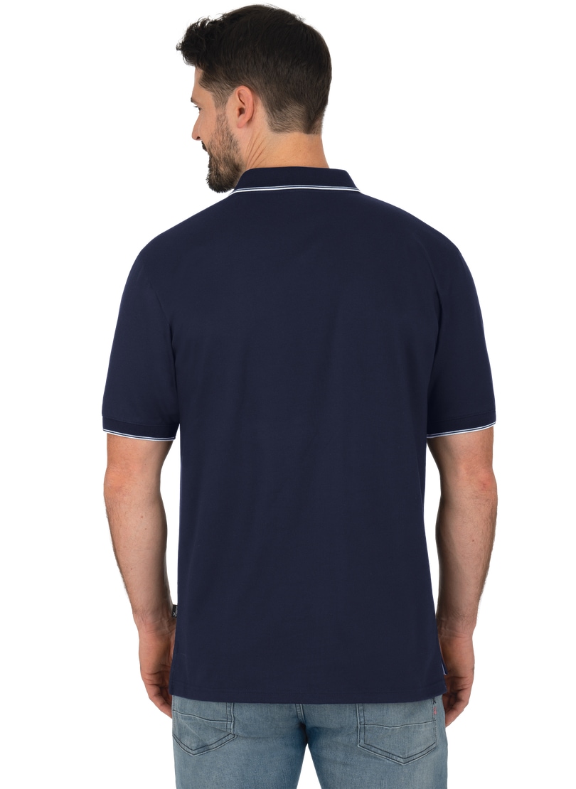 »TRIGEMA bei maritimem Trigema Poloshirt mit Druckmotiv« Poloshirt