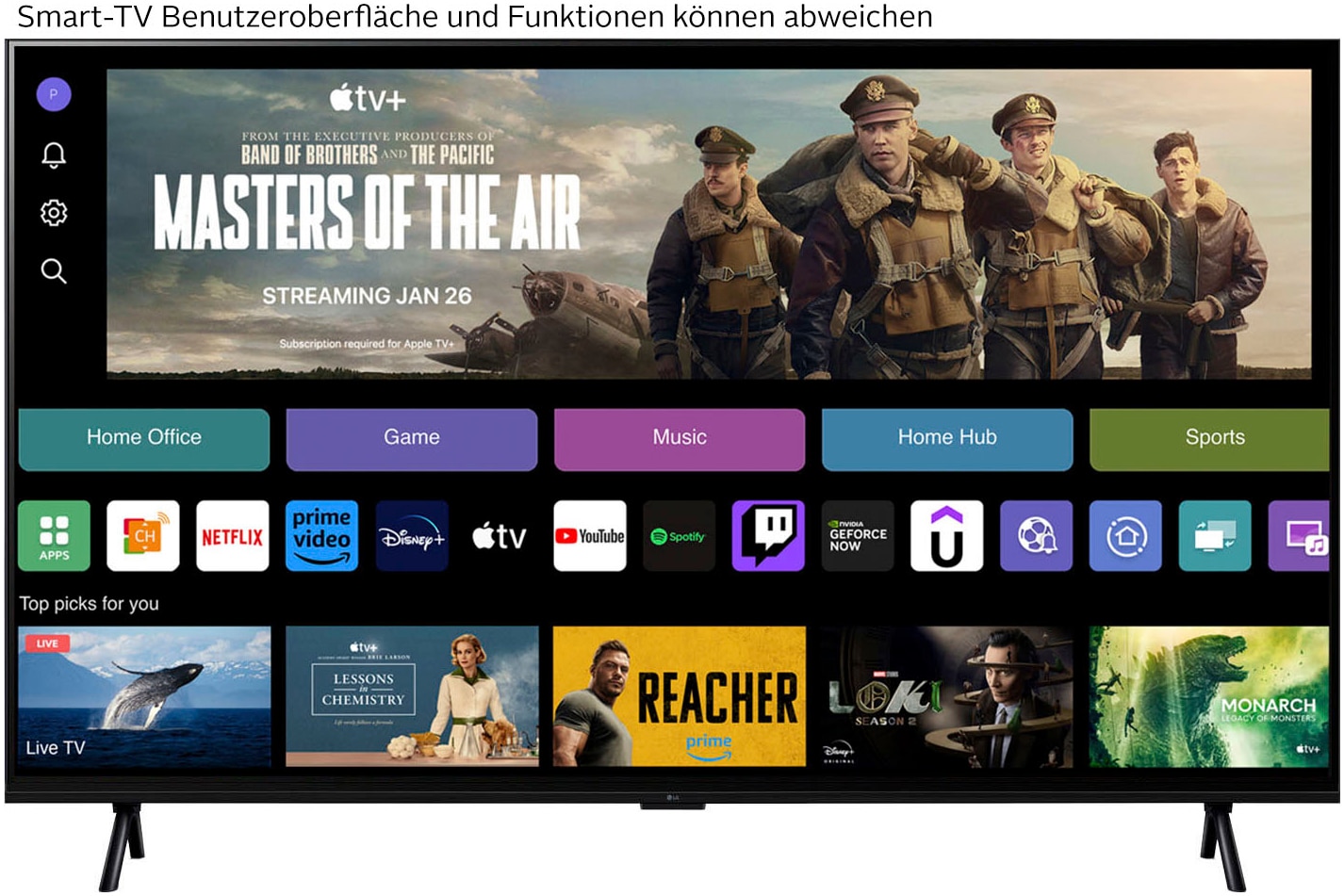 LG DLED-Fernseher »98UT91006LA«, 4K Ultra HD, Smart-TV