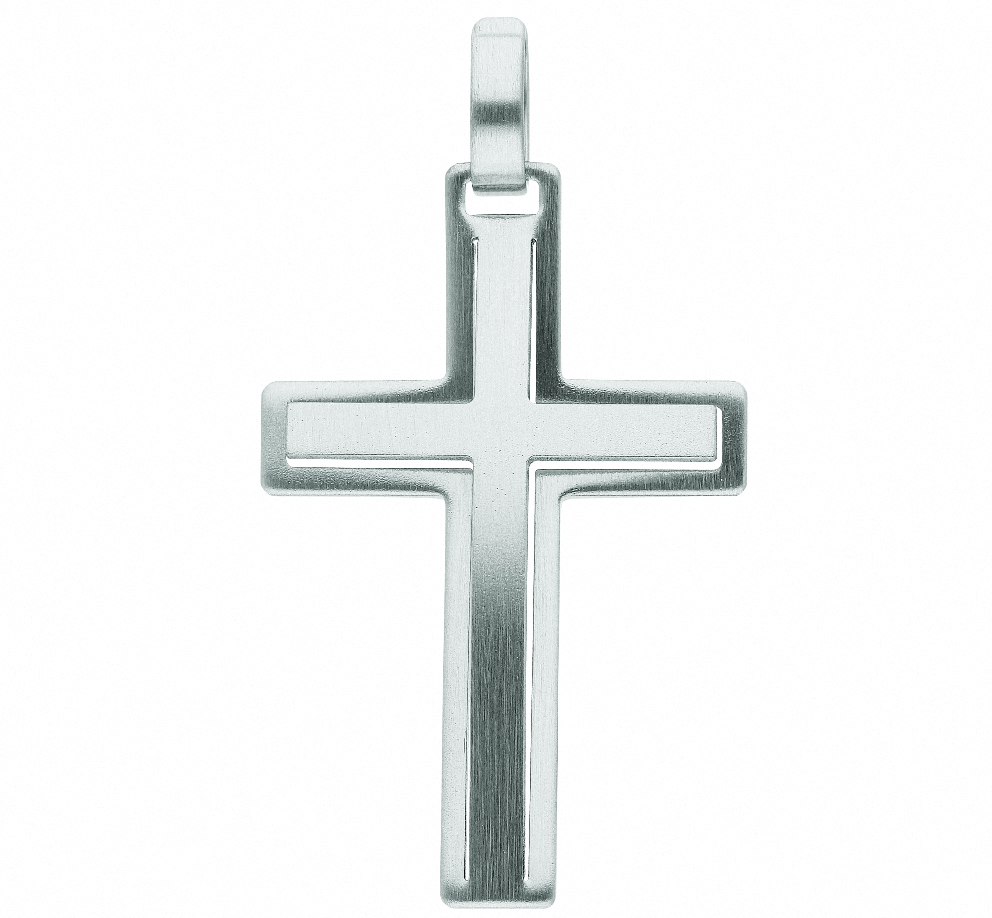Adelia´s Kreuzkette »Adelia's Halskette - Edelstahl Kreuz Kreuzkette mit Anhänger aus Halskette - Edelstahl Kreuz Kreuzkette mit Anhänger aus«