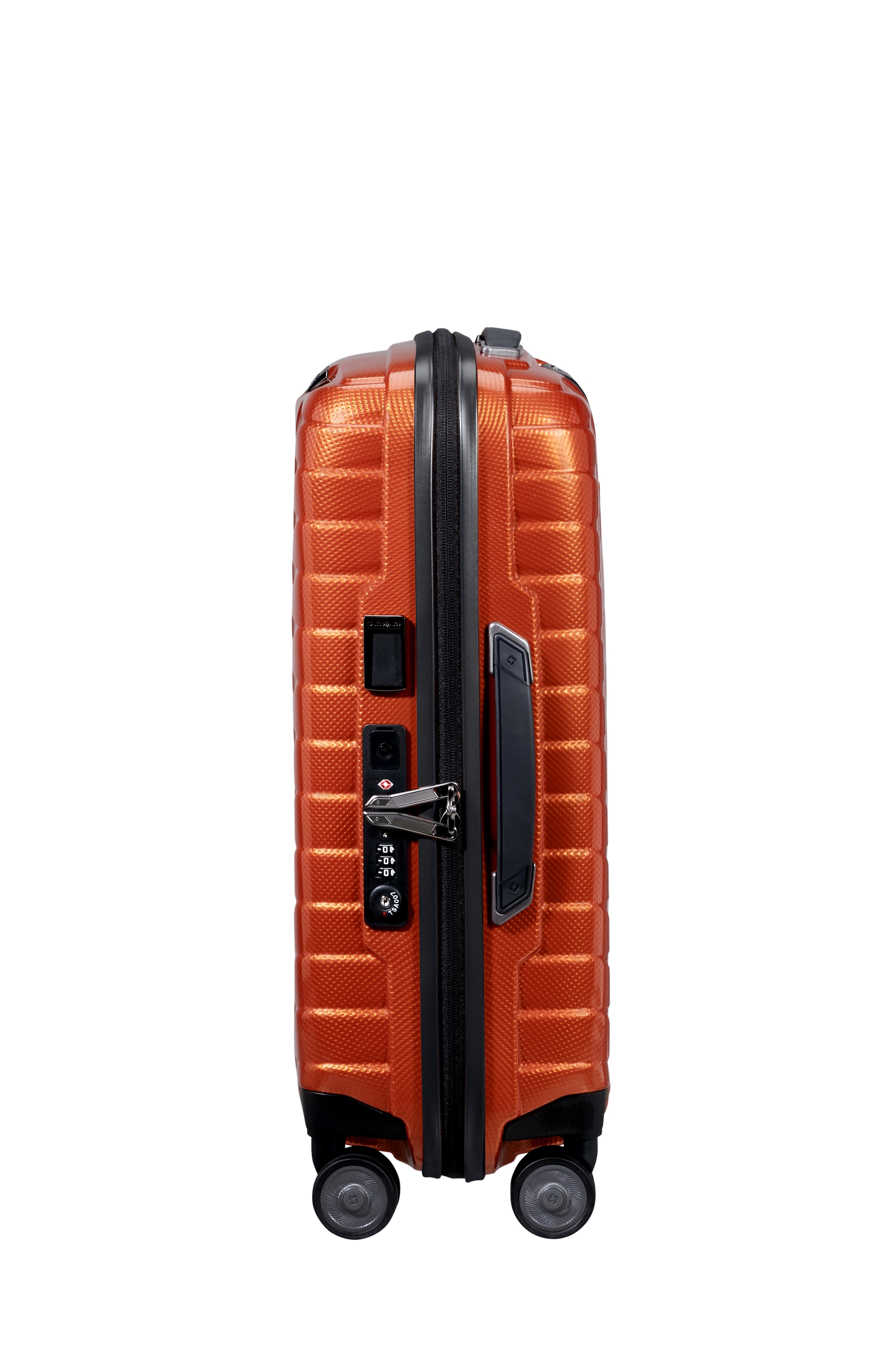Samsonite Hartschalen-Trolley »PROXIS, verschiedene Größen und Farben« 38 l 4 Rollen arretierbares und versenkbares Druckknopf-Trolleysystem