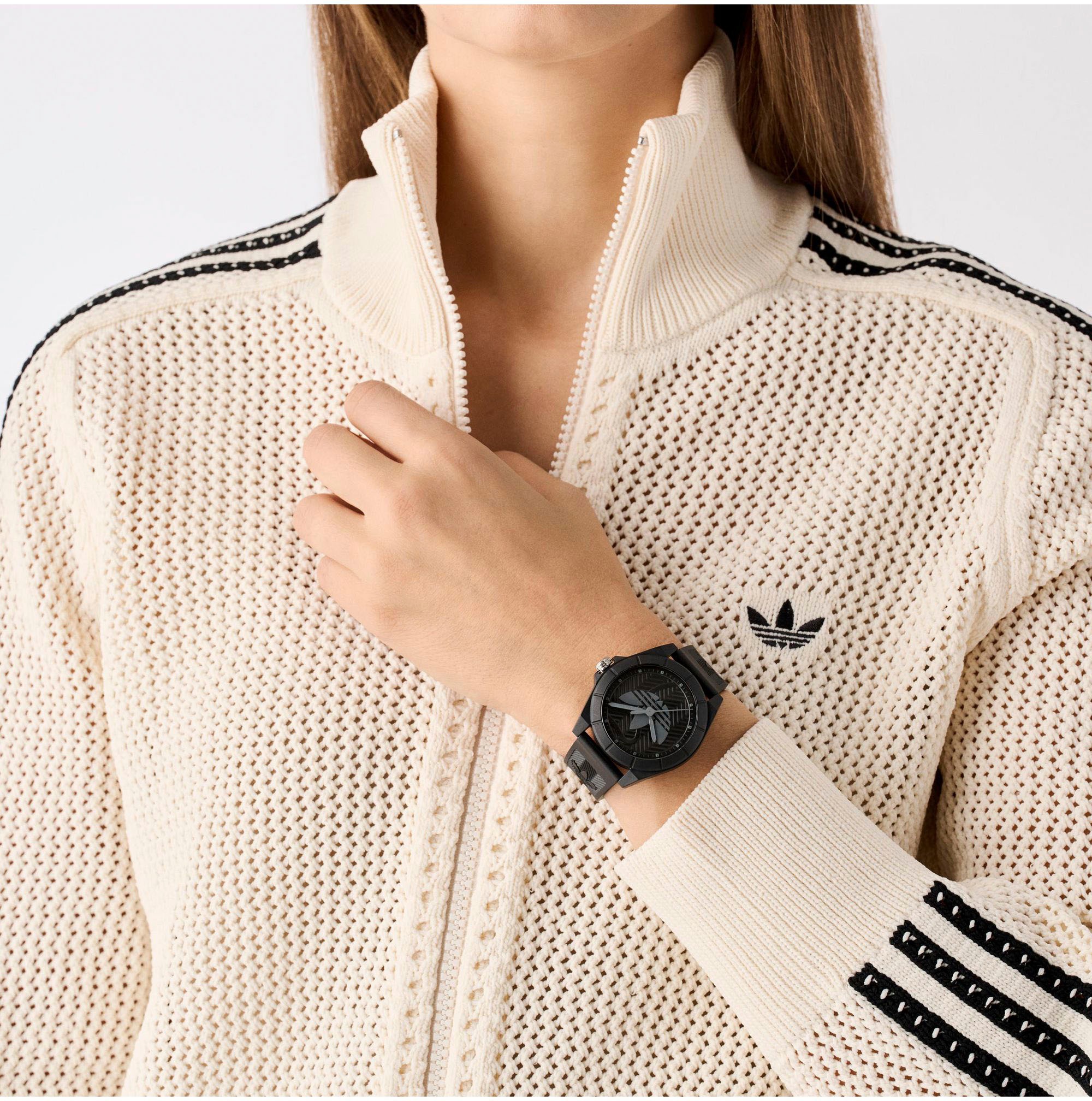 adidas Originals Quarzuhr »PROJECT FOUR«, Armbanduhr, Herrenuhr, Damenuhr,Resinarmband,wasserabweisend bis 5 bar