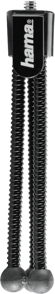 Hama Ministativ »Mini-Stativ mit flexiblen Beinen für Kompaktkameras, Schwarz«, Biegestativ, Tischstativ, verstellbar von 7 bis 10 cm