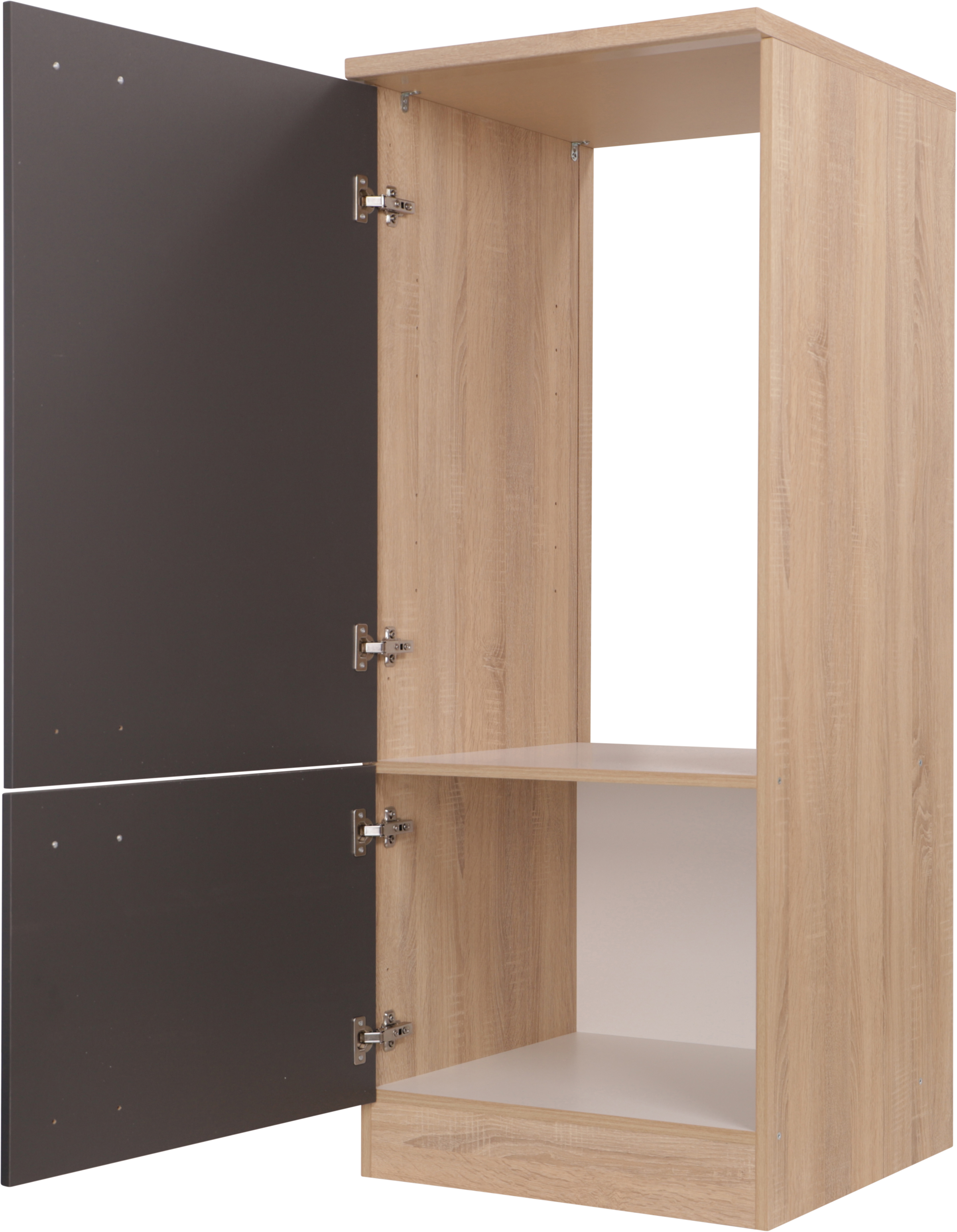 RESPEKTA Kühlumbauschrank »Merle« Breite 60 cm, Türen wechselseitig anschlagbar, Höhe 144,8 cm