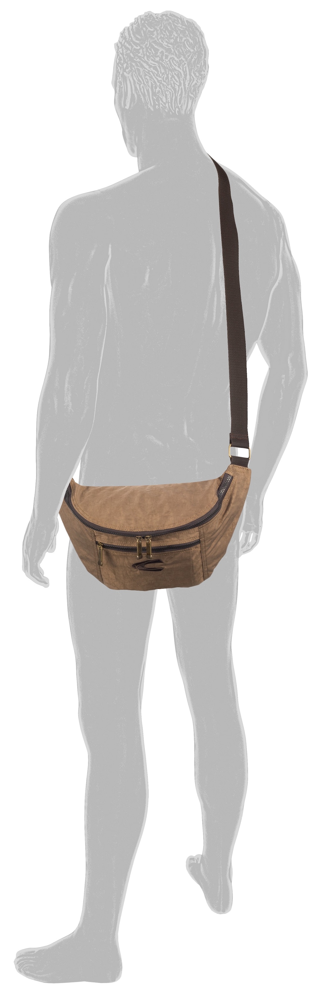 camel active Umhängetasche »Journey« aus leichtem robusten Nylon, funktional perfekt für alle Lebenslagen