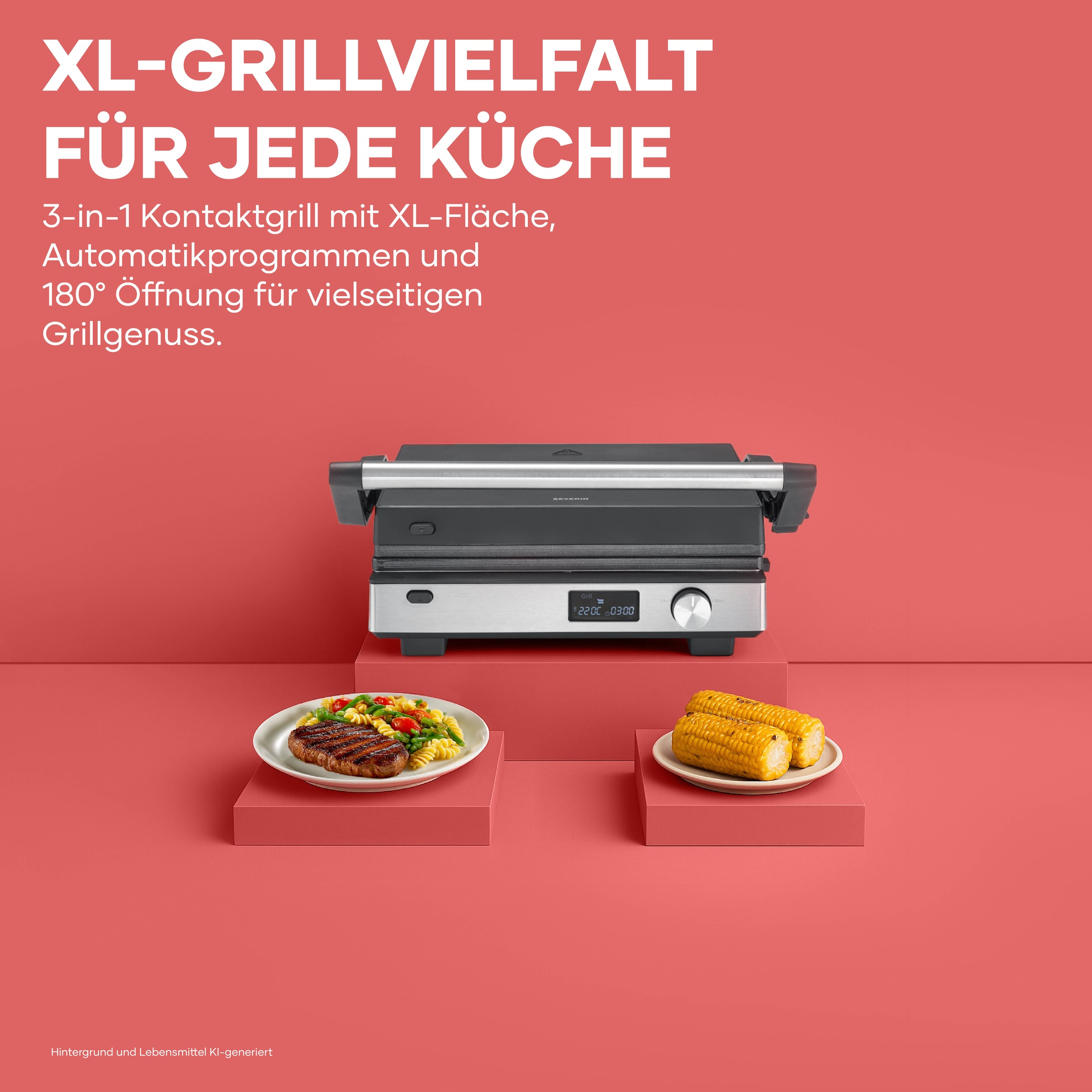 Severin Kontaktgrill »KG 2380« 2000 W