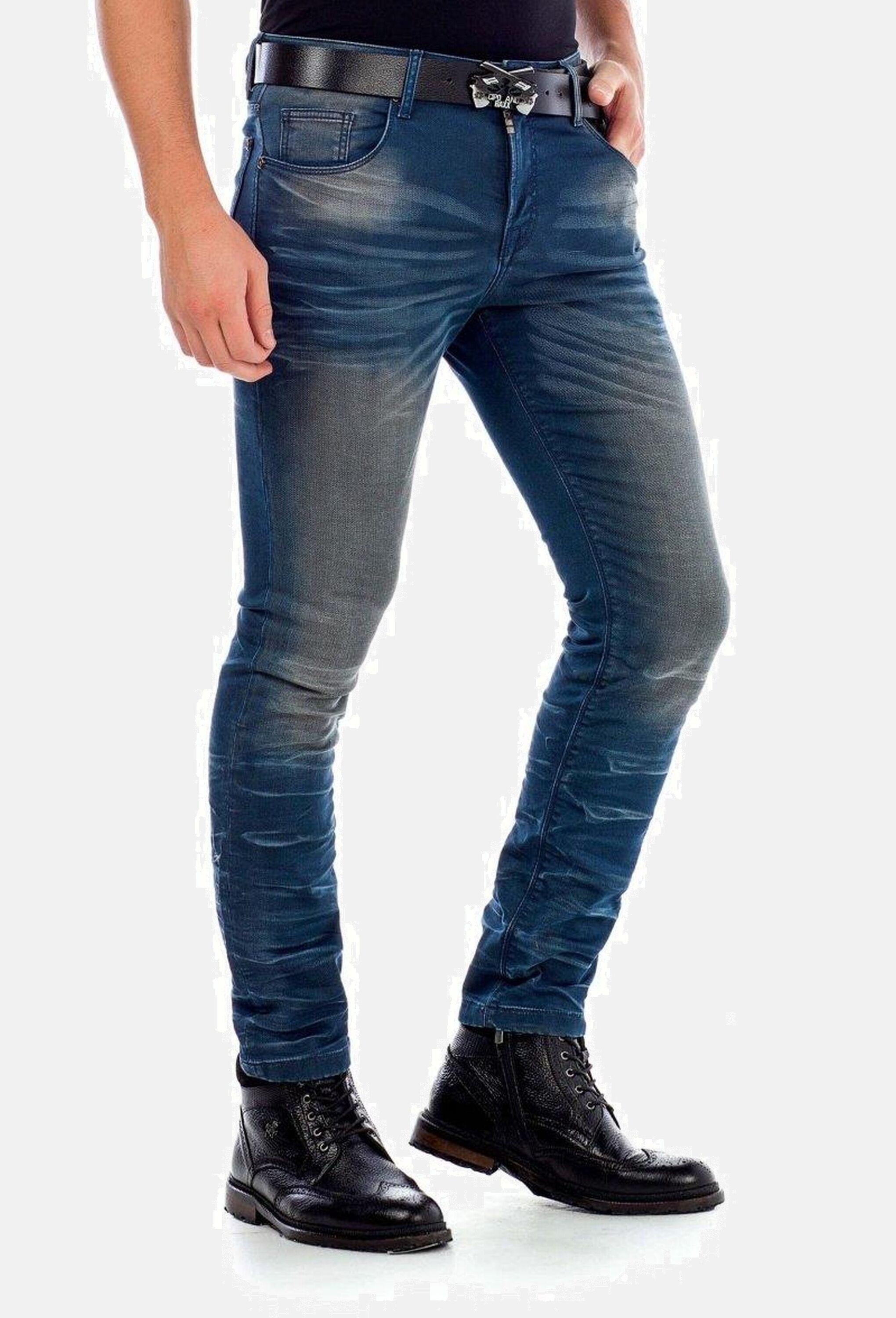 Cipo & Baxx 5-Pocket-Jeans »Cipo & Baxx Jeans« mit schöner Waschung, CD492