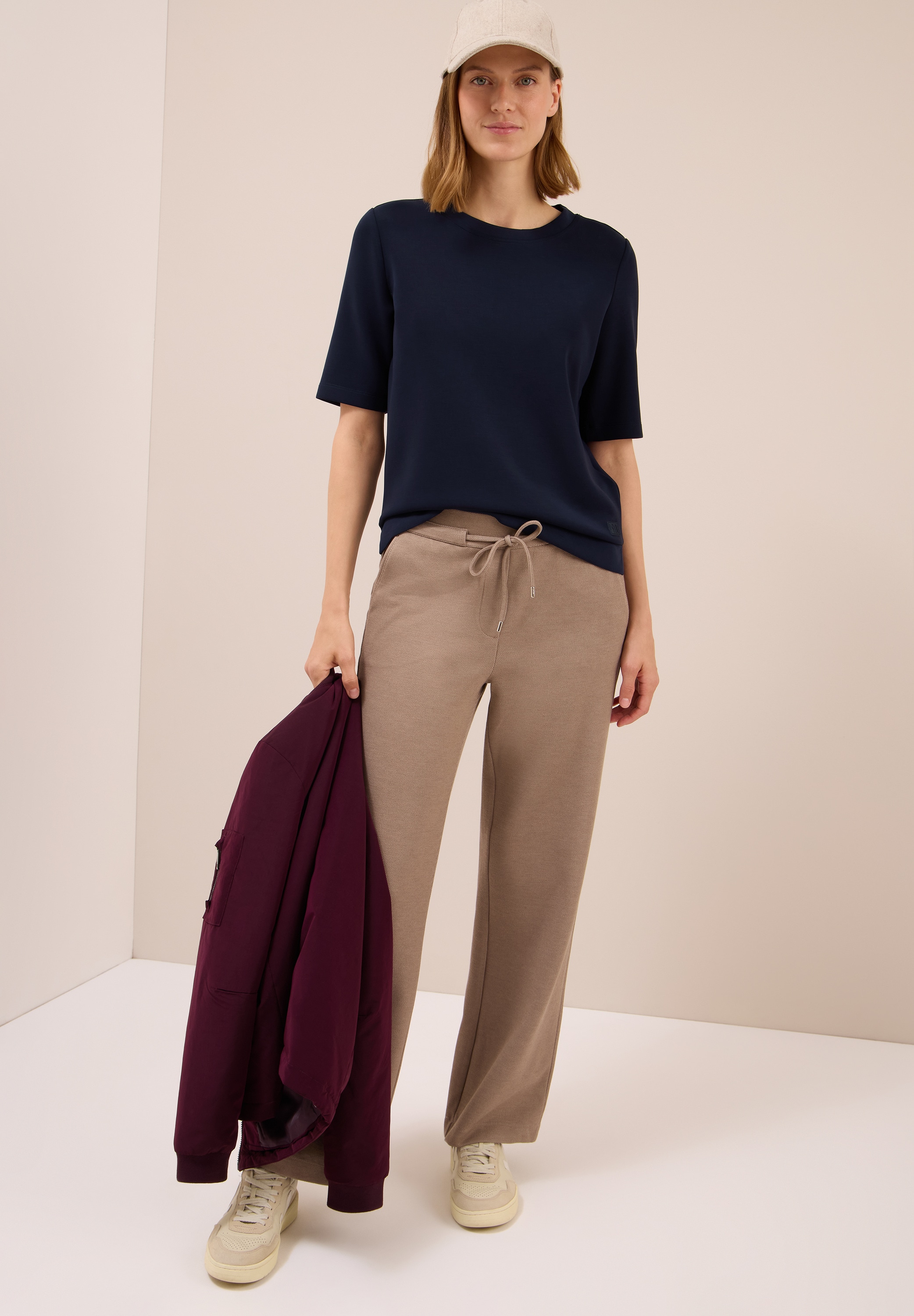 Cecil Sweatshirt mit seitlichen Schlitzen