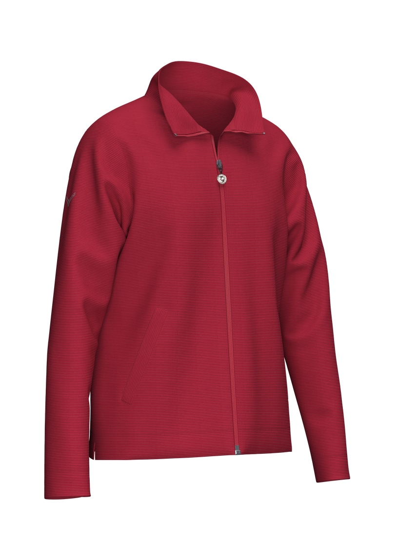 Trigema Sweatjacke »TRIGEMA Jacke mit funkelnden Strass-Steinen« 1