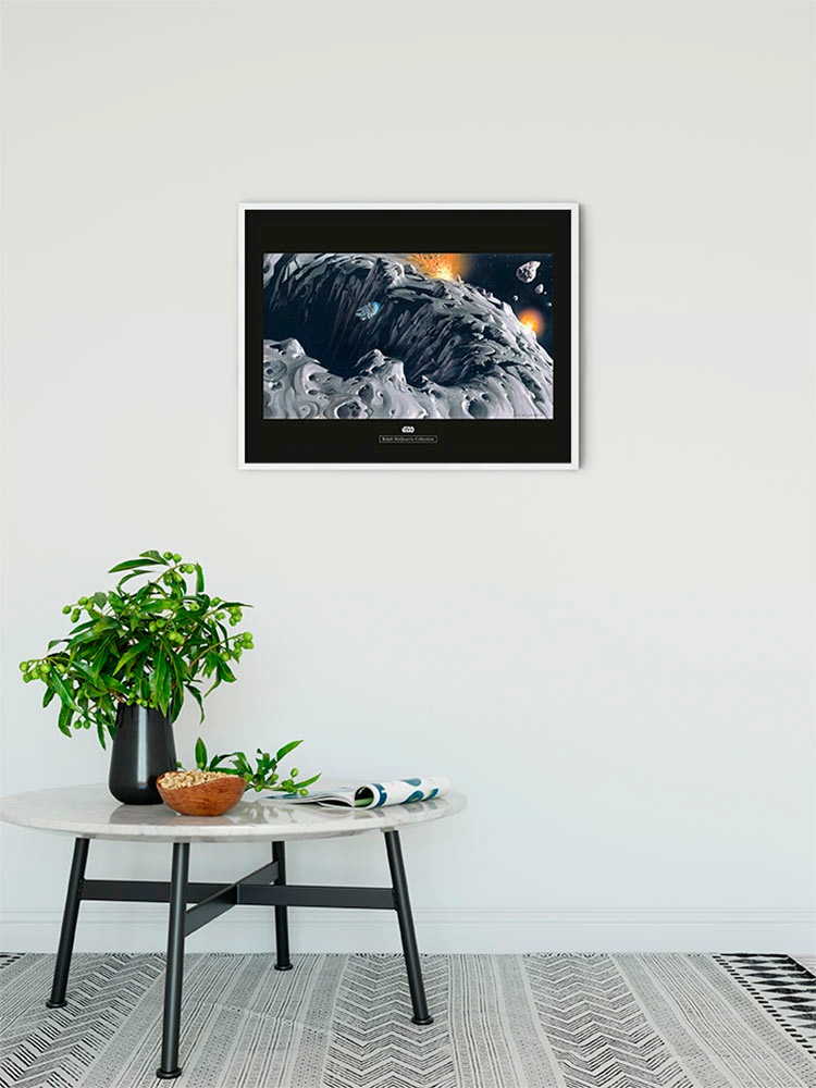 Komar Bild »Star Wars Classic RMQ Asteroid« Star Wars 1 Stk. tlg. Wandbild zur Dekoration im Kinderzimmer - ohne Rahmen