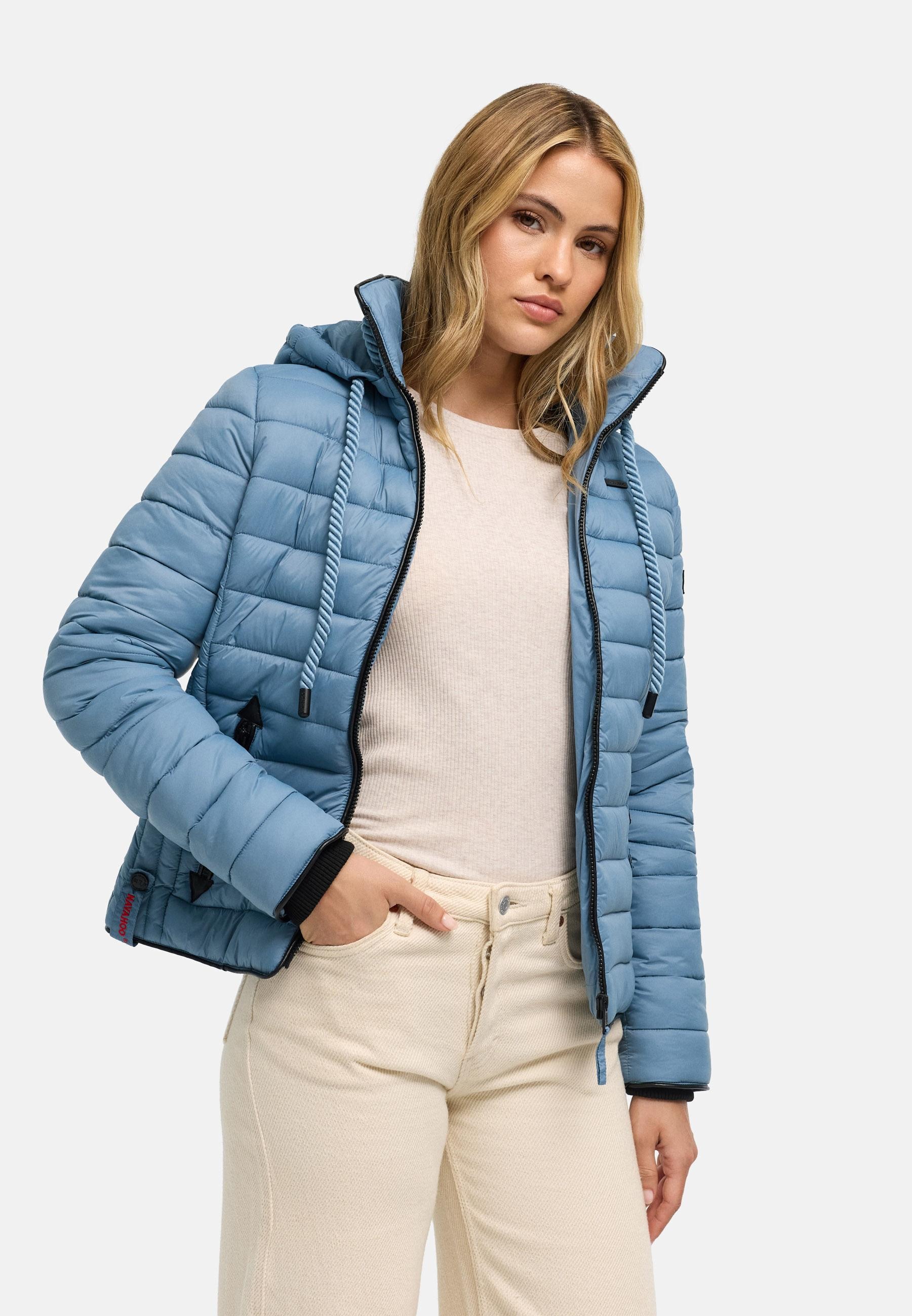 Navahoo Steppjacke »Übergangsjacke Lulana« mit Kapuze leichte Übergangsjacke mit Kapuze