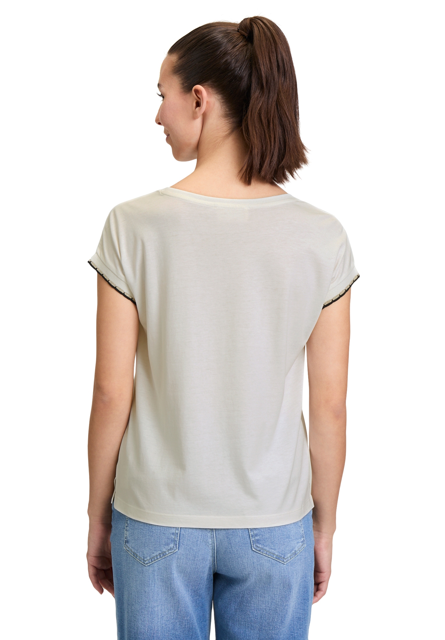 Cartoon Langarmshirt »Casual-Shirt mit Rundhalsausschnitt«