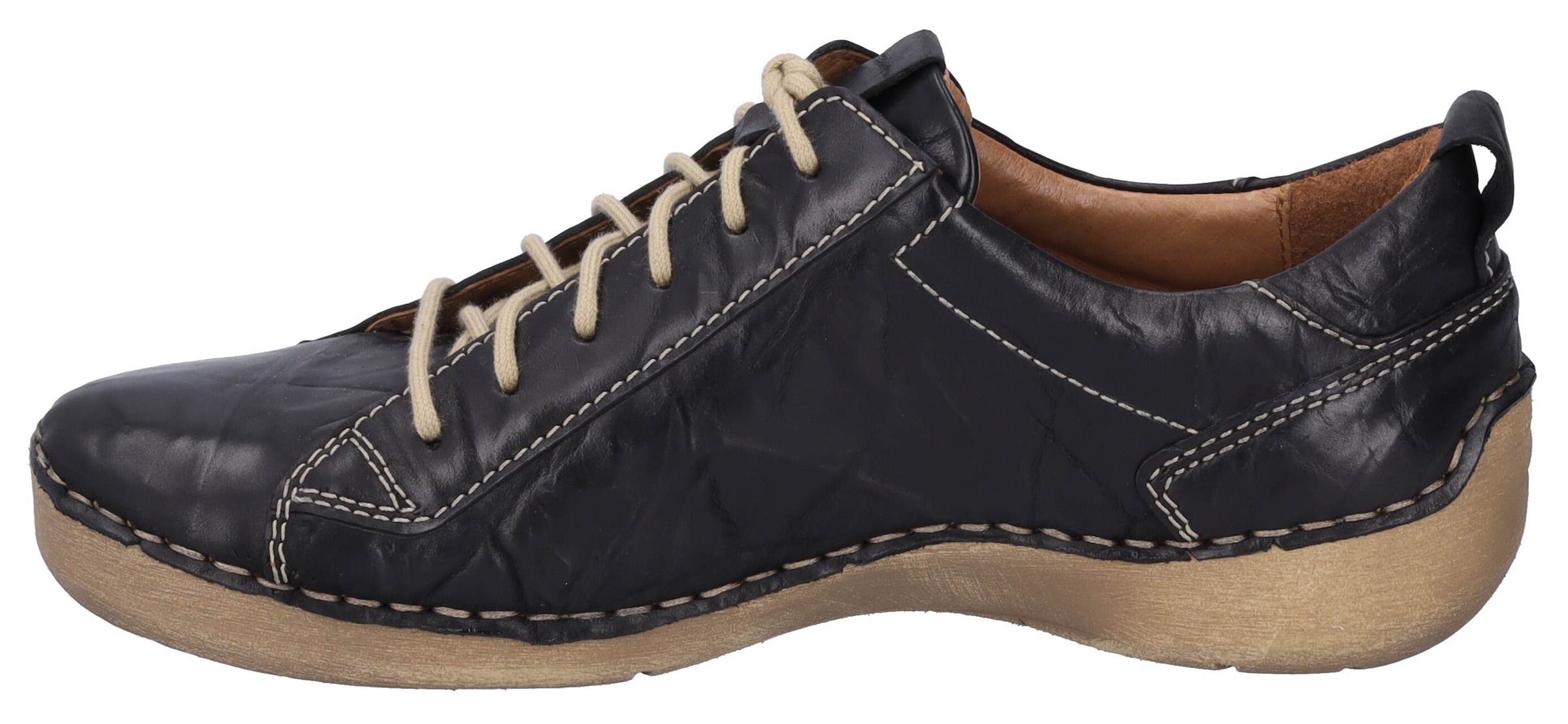 Josef Seibel Schnürschuh »Fergey 56«, Freizeitschuh, Halbschuh, Schnürschuh mit herausnehmbarer Innensohle