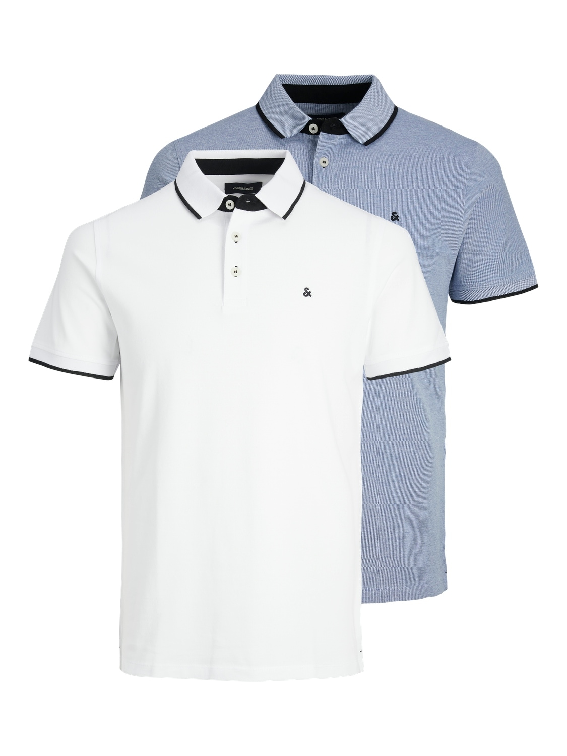 Jack & Jones Poloshirt »JJEPAULOS POLO SS 2PK MP NOOS«