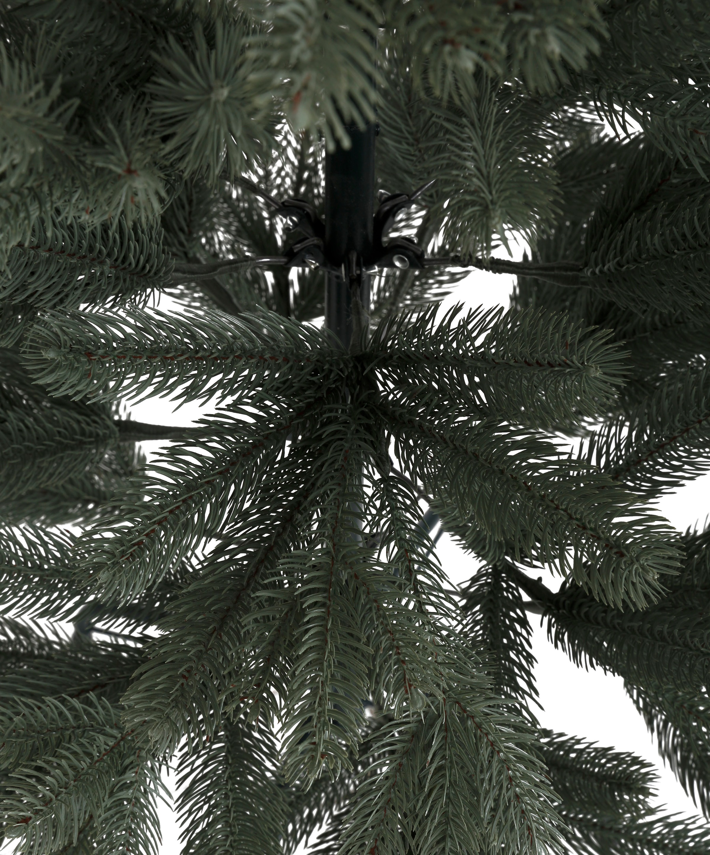 Myflair Möbel & Accessoires Künstlicher Weihnachtsbaum »Weihnachtsdeko, Grey/Green, künstlicher Christbaum, Tannenbaum«, mit Metallständer und biegsamen Zweigen