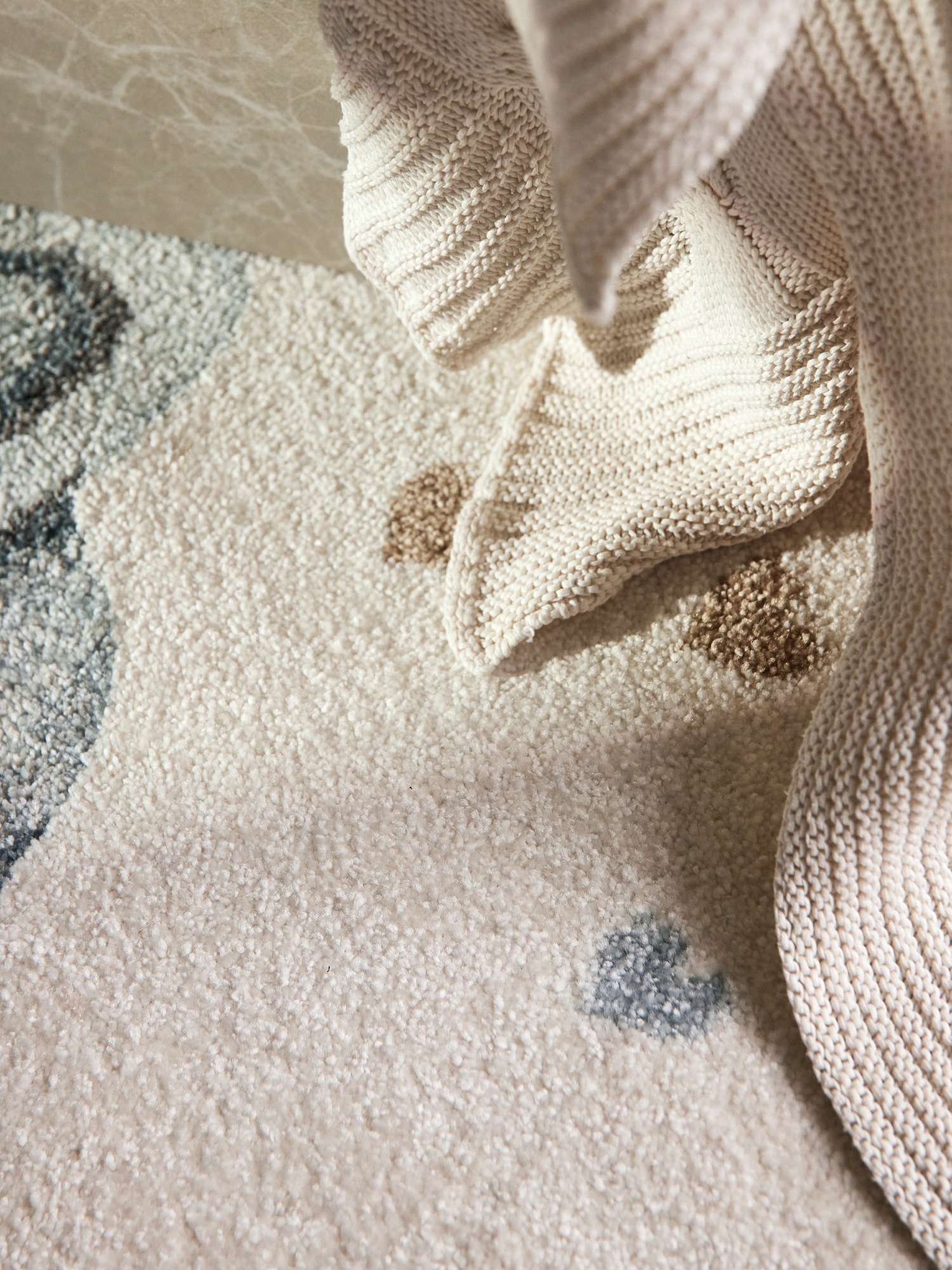 Villeroy & Boch Kinderteppich »Walk like an Elephant Rainbow« rund 9 mm Höhe Spielteppich weich, Kinderzimmer, Boho Kids Spielunterlage, Tieremotiv