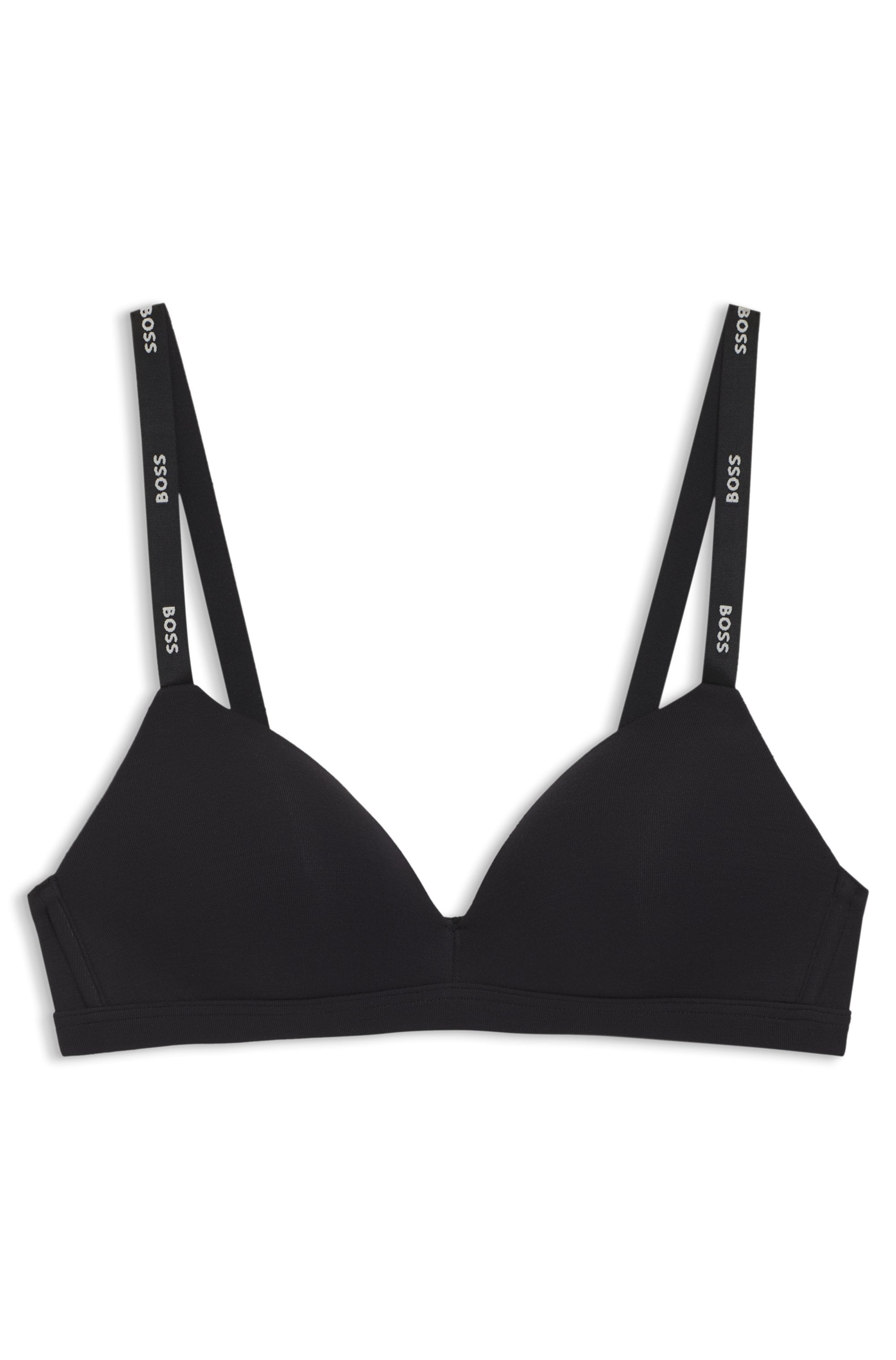 BOSS Triangel-BH »TRIANGLE PADDED CI« mit BOSS Schriftzug auf den Trägern