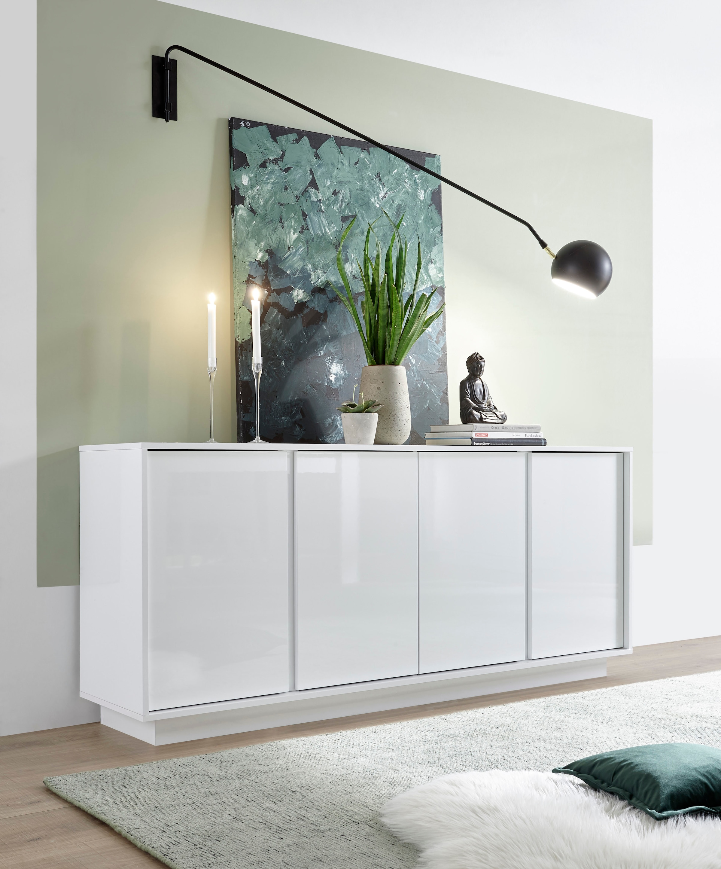 Home affaire Sideboard »Ice« grifflos