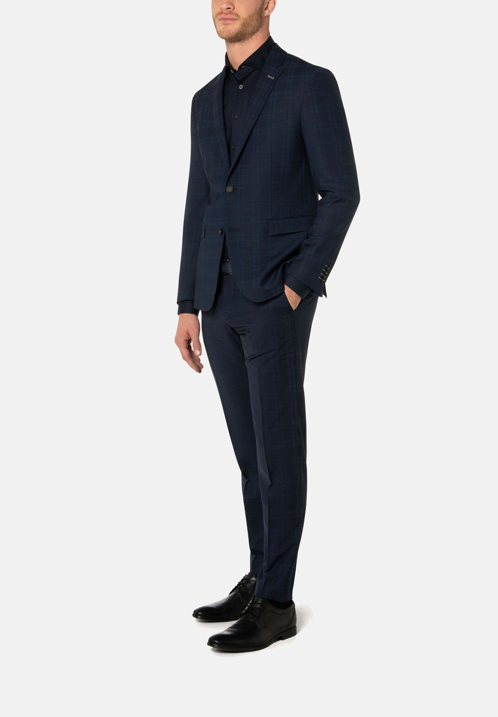 BENVENUTO. Anzug »Othello Iago 360« 2 tlg. slim fit mit 4-Knopf Manschette
