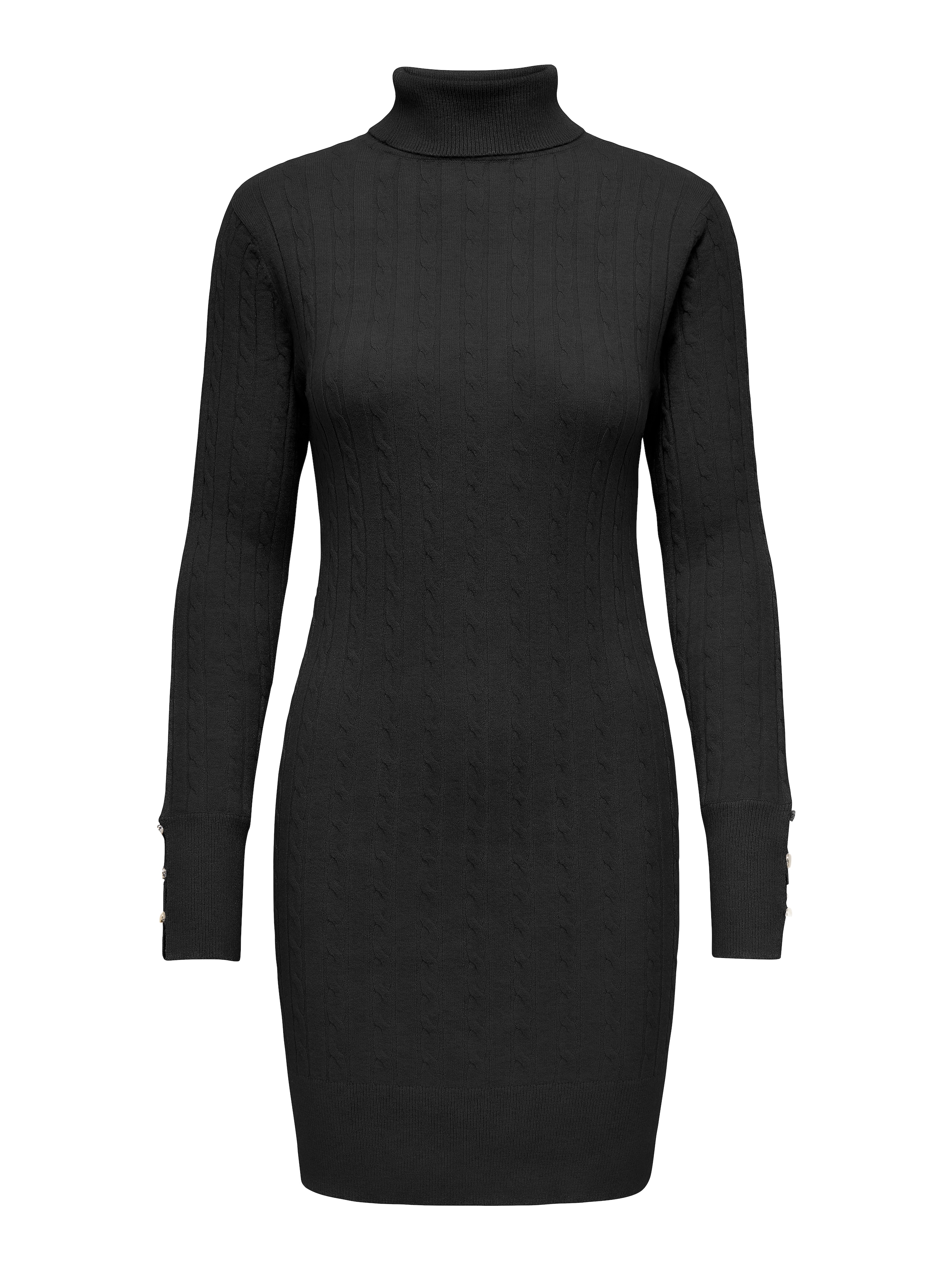 ONLY Strickkleid »ONLLOUIS LS ROLLNECK CABLE DRESS AT KNT«