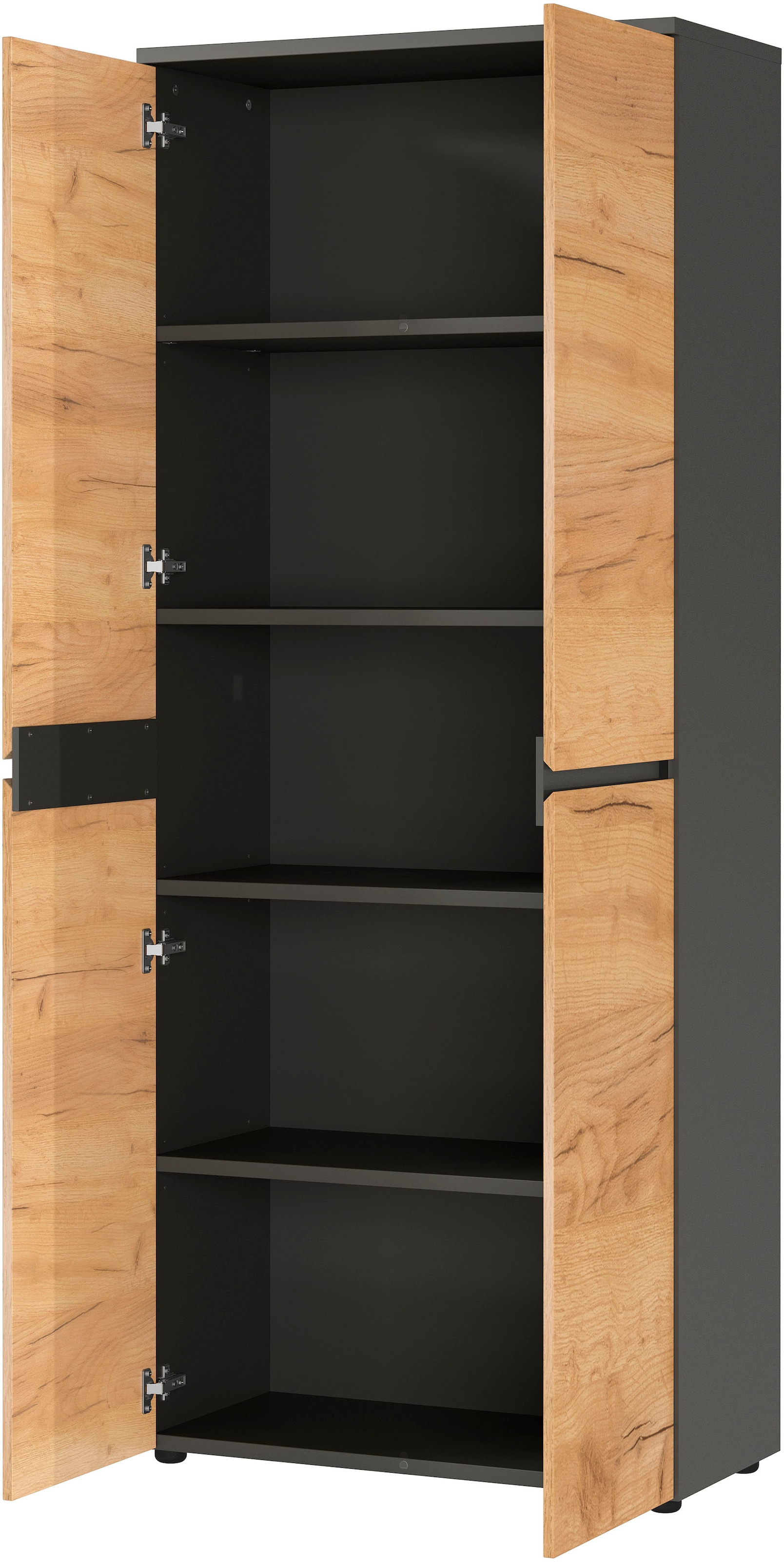 GERMANIA Aktenschrank »GW-Lissabon Aktenschrank«, mit verstellbaren Einlegeböden und grifflosem Design