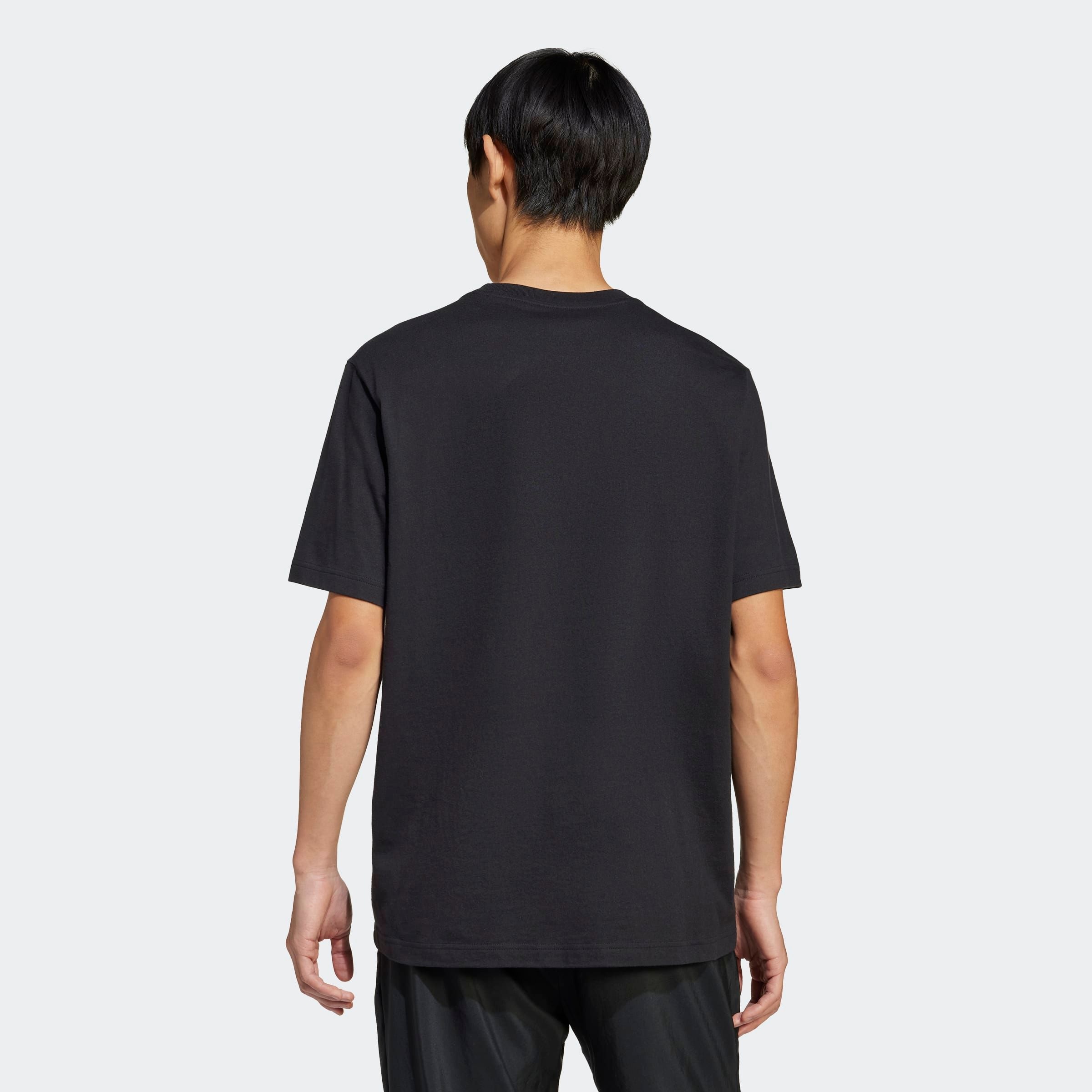 adidas Sportswear T-Shirt »M L SLIDE TEE«, mit adidas Badeschlappen-Grafik, weiche Baumwolle