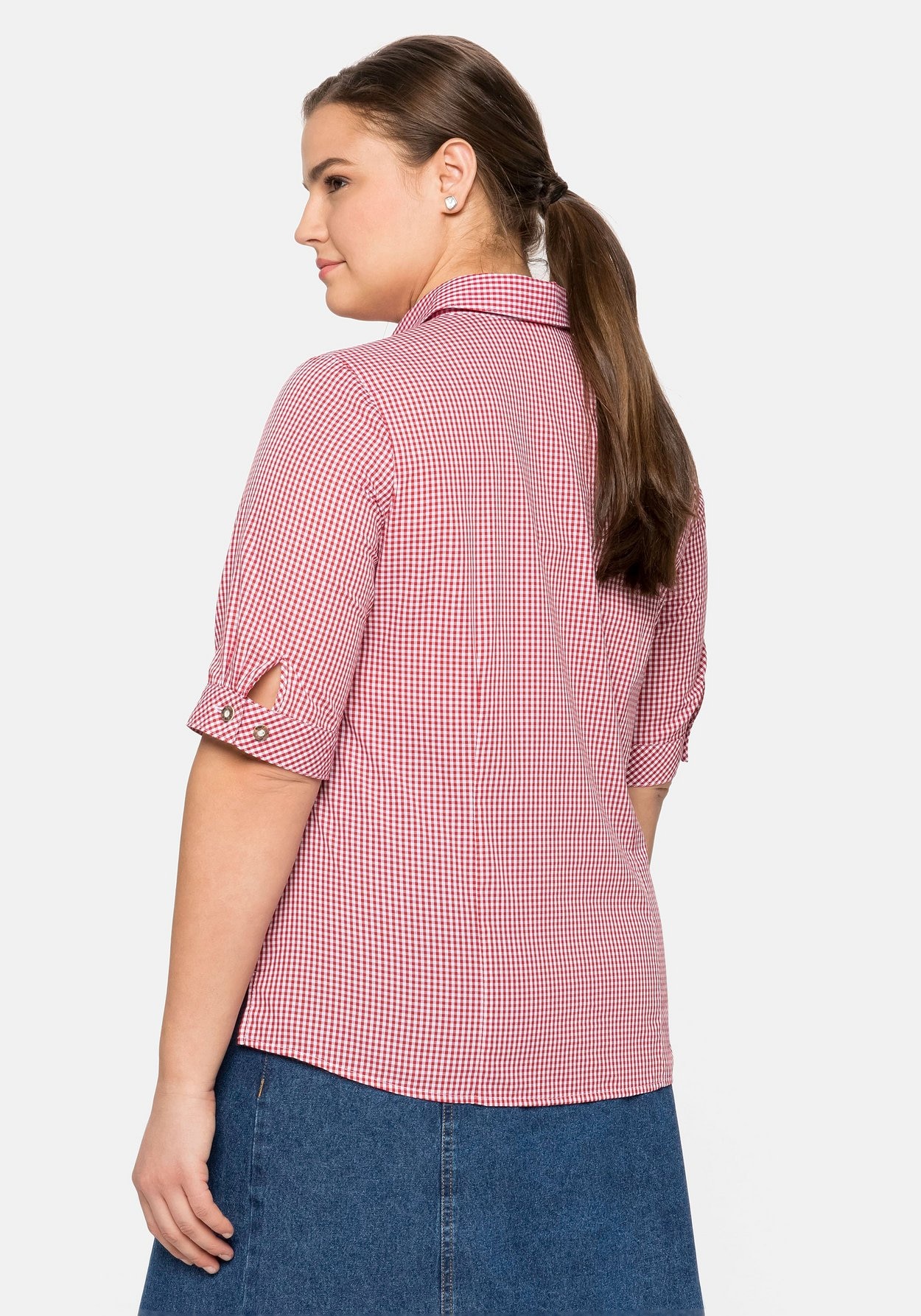 Sheego Trachtenbluse »Trachtenbluse mit Stickereien«