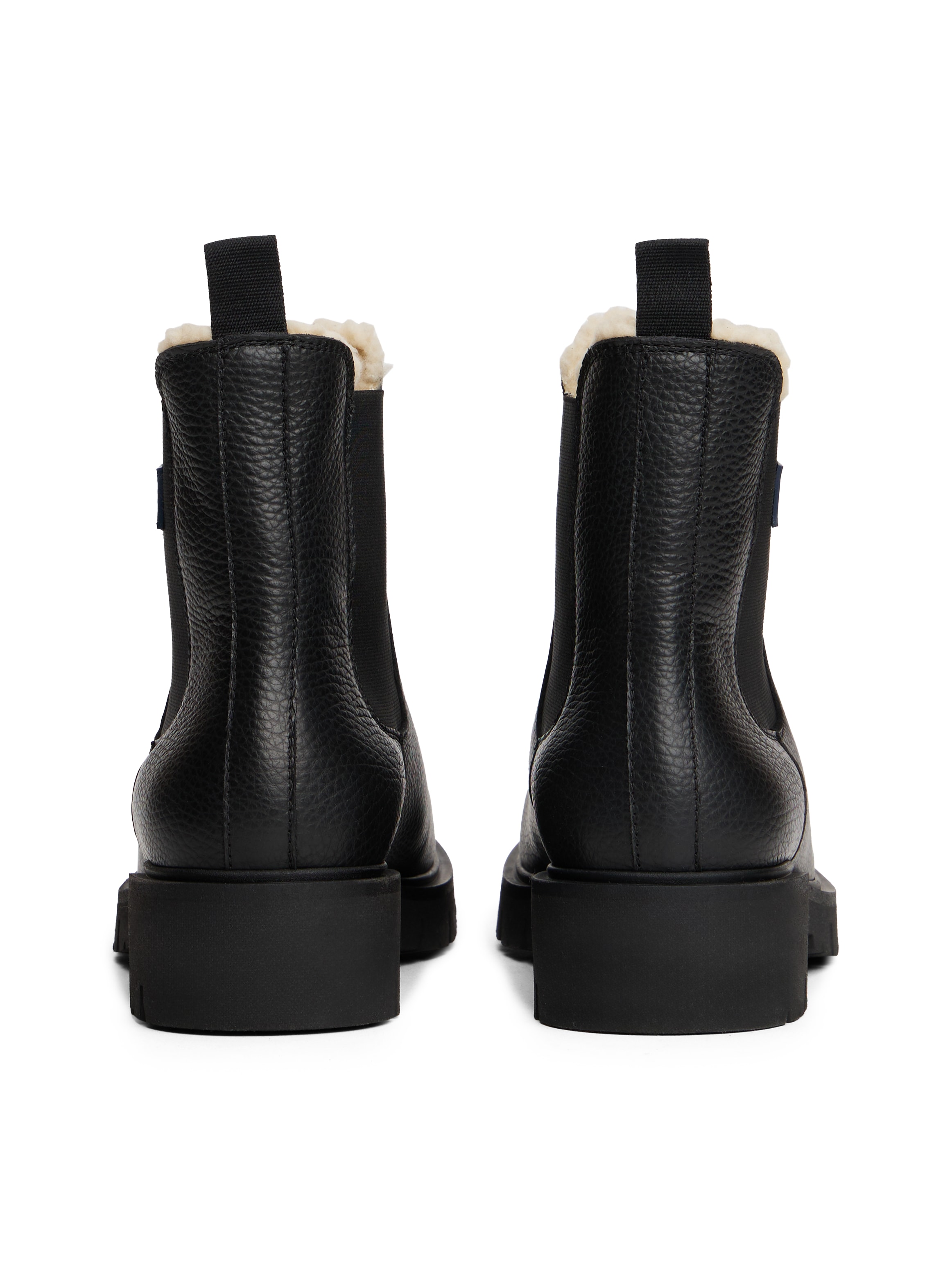 Tommy Jeans Chelseaboots »TJW CHELSEA BOOT WL«  , Blockabsatz, Stiefelette mit typischer Logoflagge