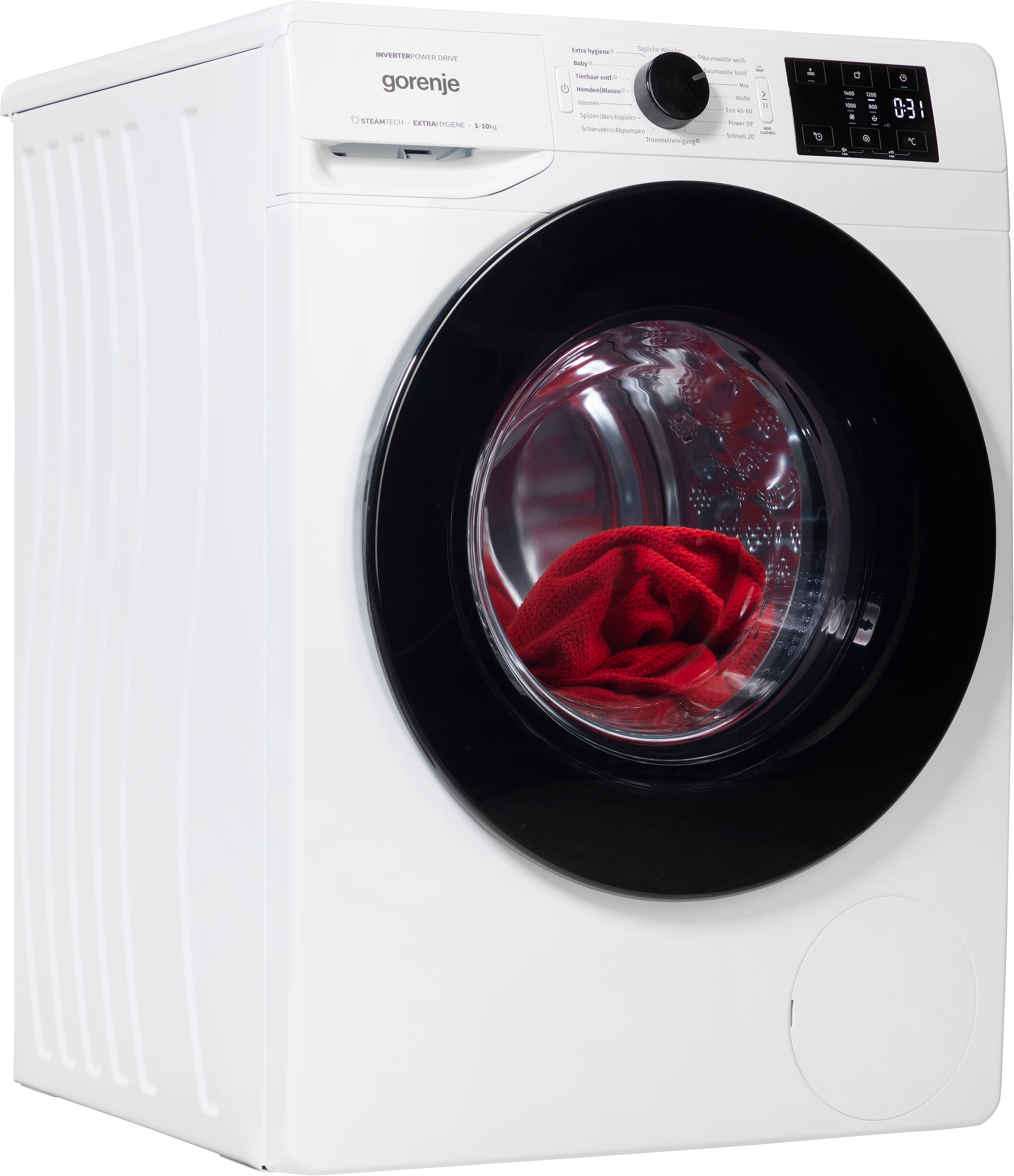 GORENJE Waschmaschine »WNEI14APS«, WNEI14APS, 10 kg, U/min mit Jahren 1400 3 XXL Garantie