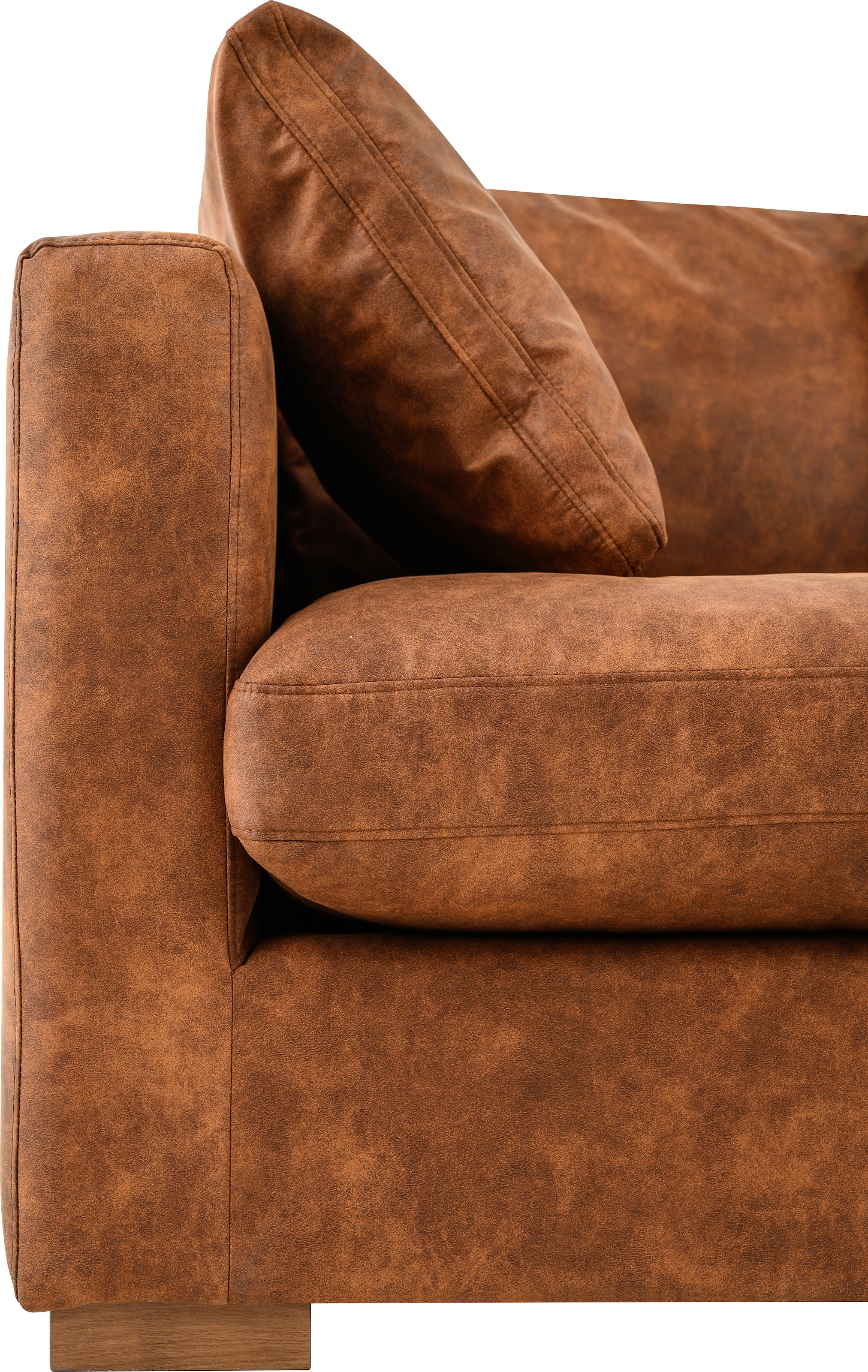 Home affaire Big-Sofa »Coray« extra weich und kuschelig, Füllung mit Federn und Daunen