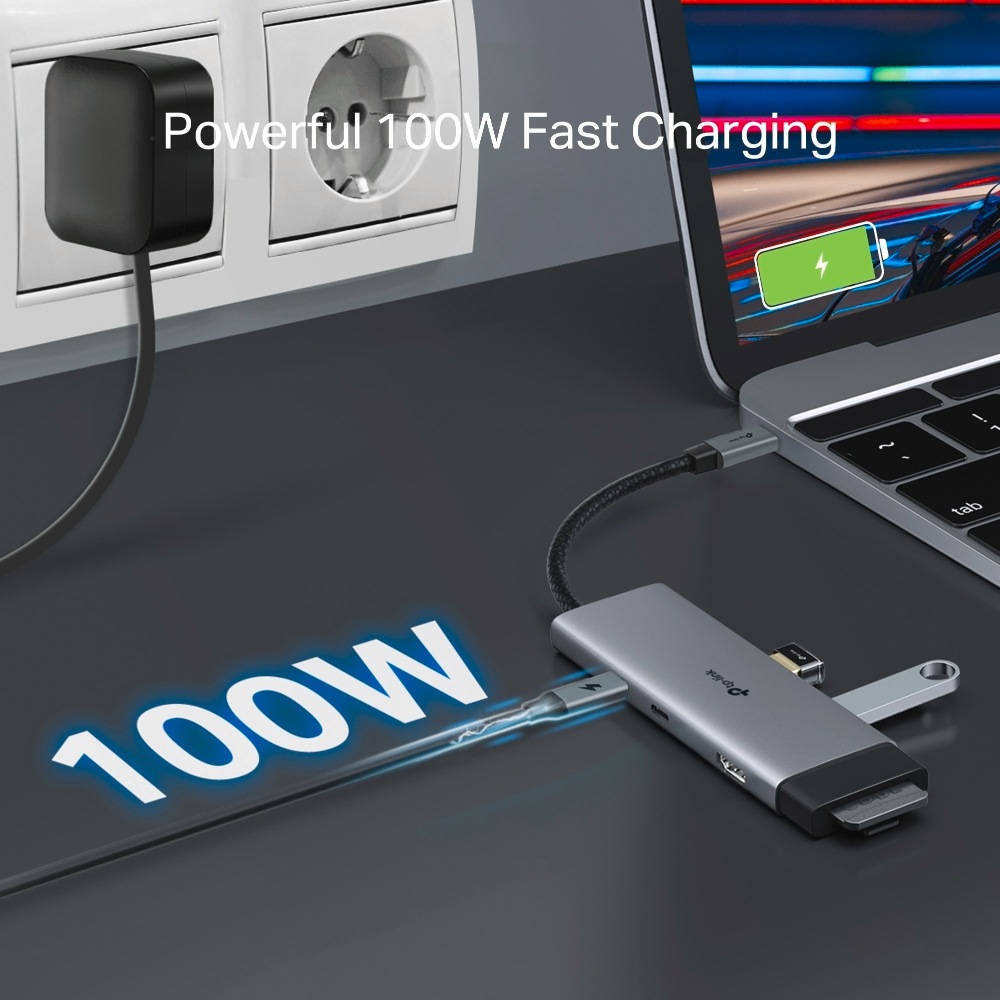 TP-Link Laptop-Dockingstation »UH7020C USB Type-C 7-in-1 Hub«