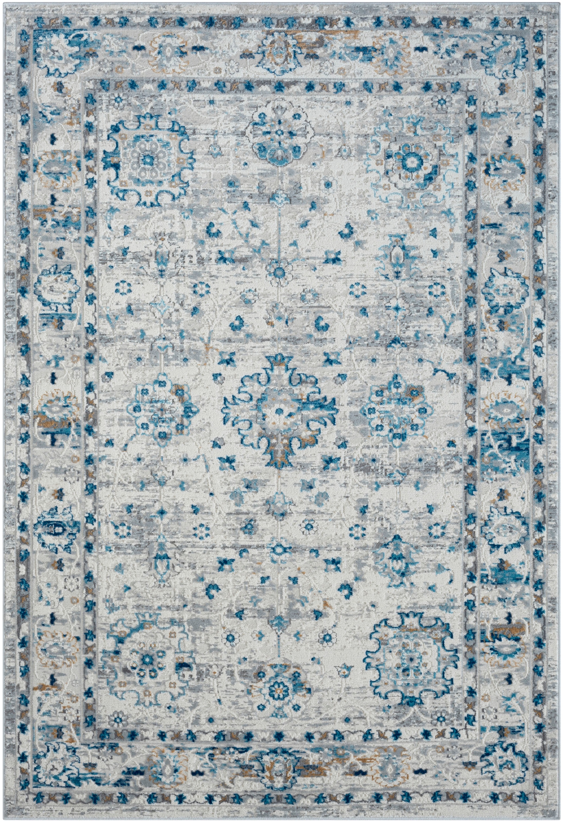 Myflair Möbel & Accessoires Teppich »My Heriz 3«, rechteckig, 8 mm Höhe, Kurzflor, klassisches Orient Design, besonders weich durch Microfaser