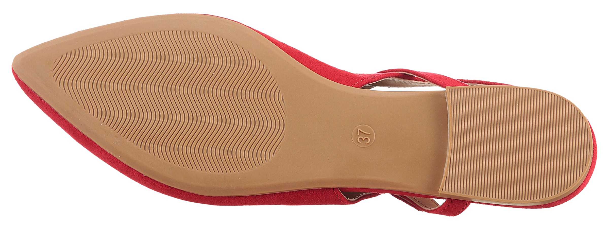 Aniston SHOES Slingpumps, Flat, Sommerschuh, Riemchensandale - neue KOLLEKTION