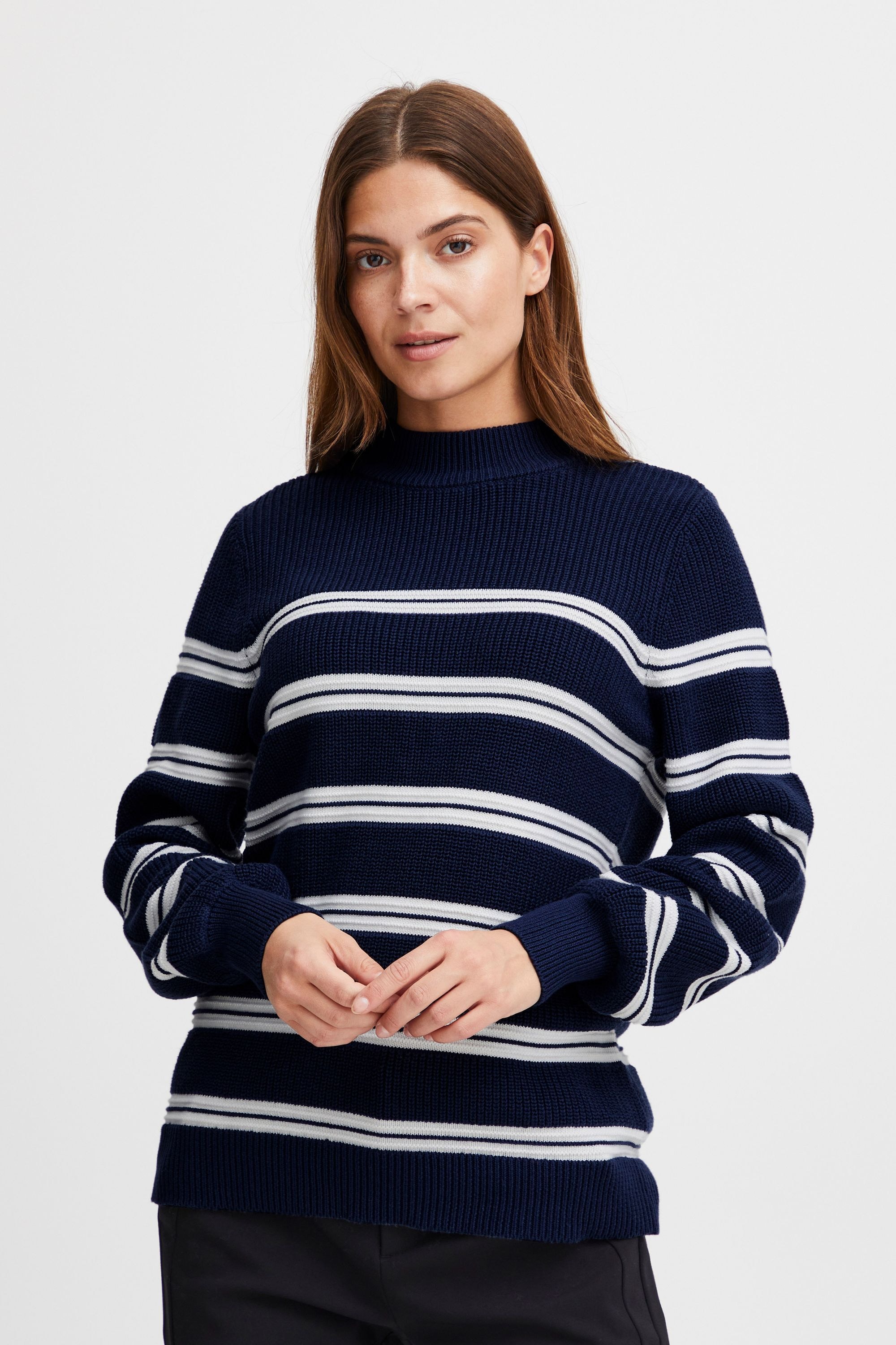fransa Strickfleece-Pullover »Strickpullover FRFilipa«