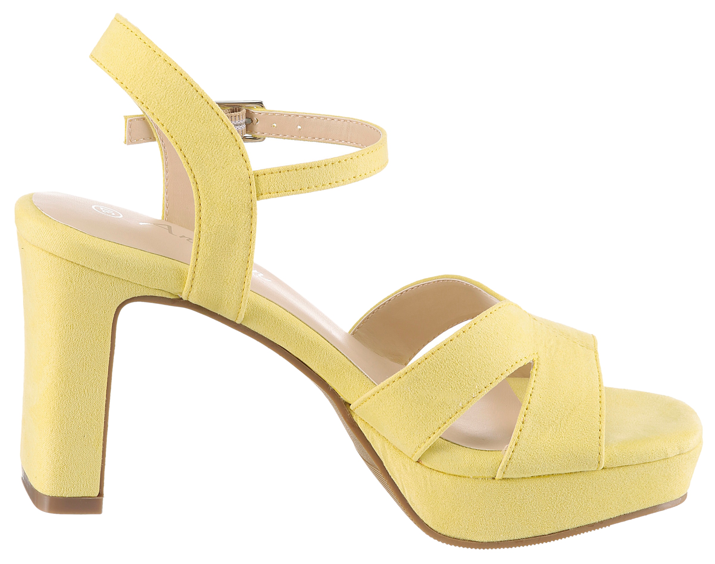 Aniston SHOES High-Heel-Sandalette  Sommerschuh, Abendsandale, Plateau