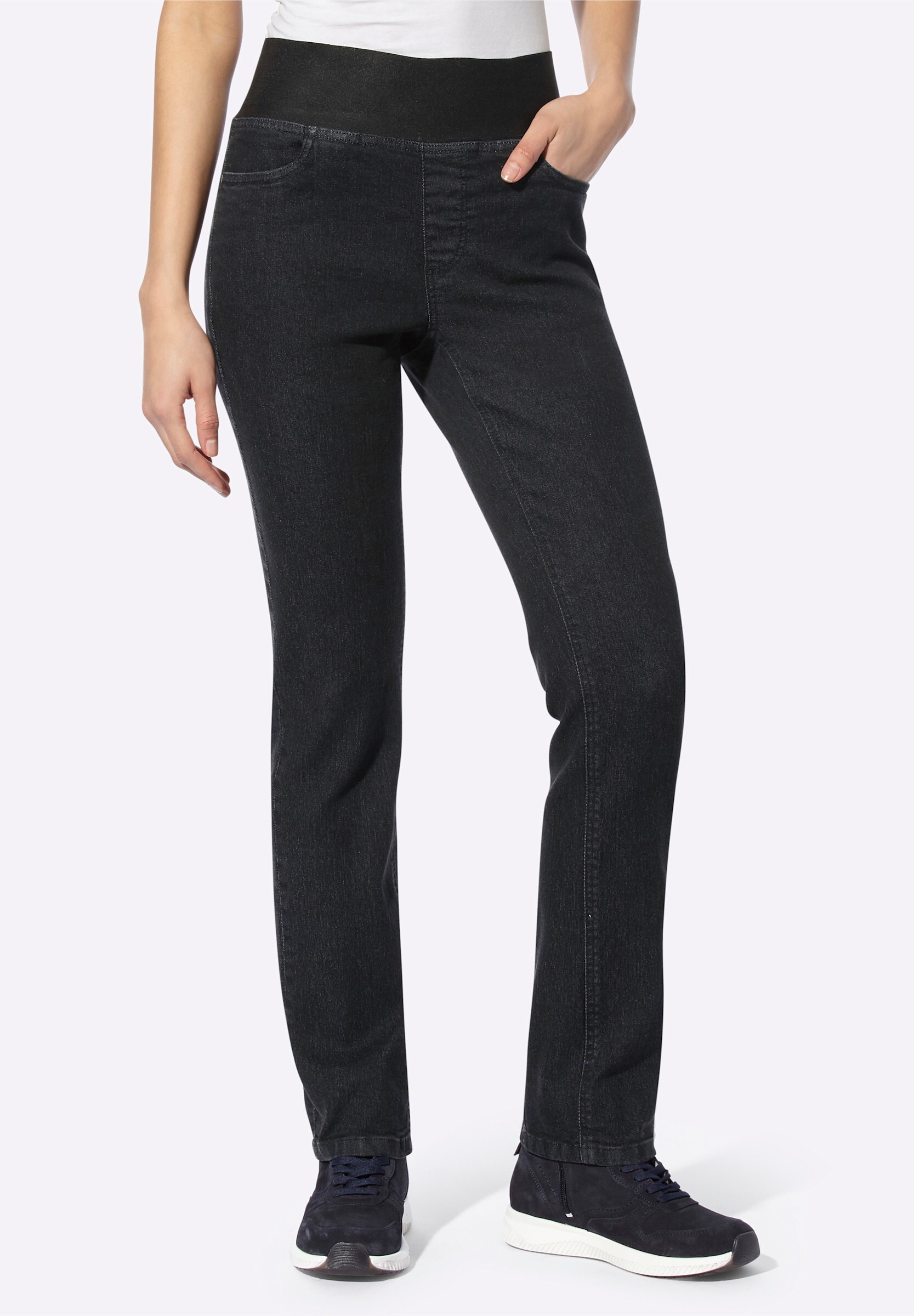 heine 5-Pocket-Jeans »Jeans Schlupfjeans mit geradem Bein«