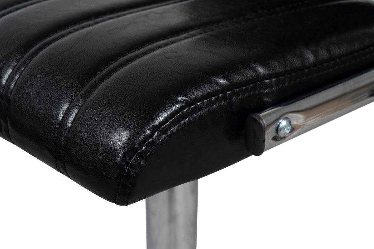 Kayoom Hochstuhl »Barstuhl Midnight 725 2er-Set,in Leder-Optik Barhocker«, (Set), 2 St., pflegeleicht, höhenverstellbar, komfortabel, drehbar