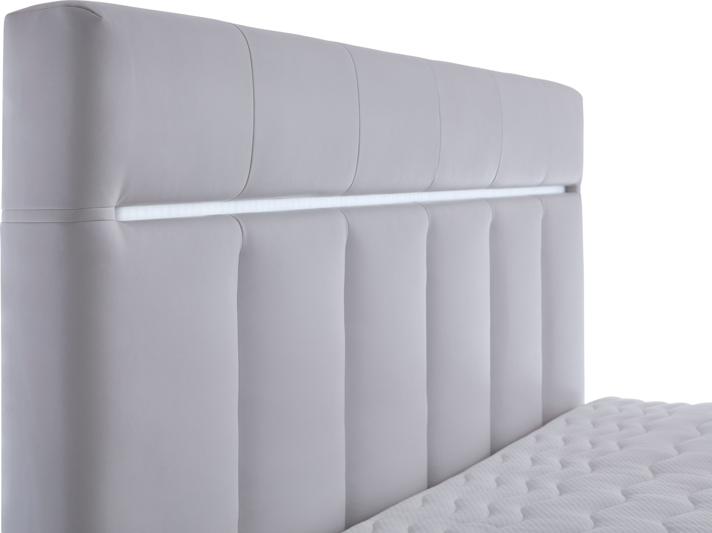 ATLANTIC home collection Boxbett »Tessa« mit LED-Beleuchtung und Bettkasten