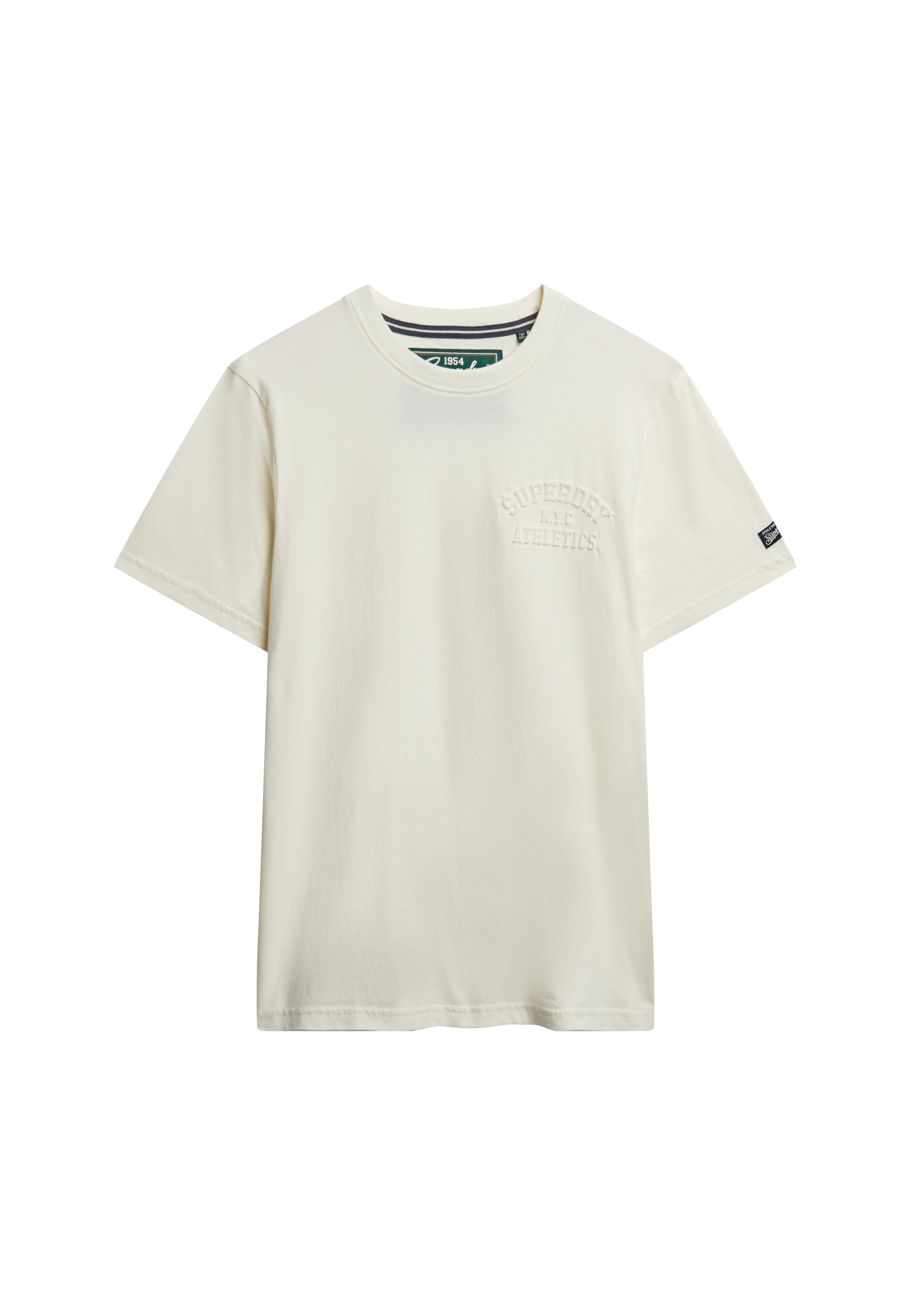 Superdry Rundhalsshirt »ATHLETIC EMBOSS RELAXED TEE«